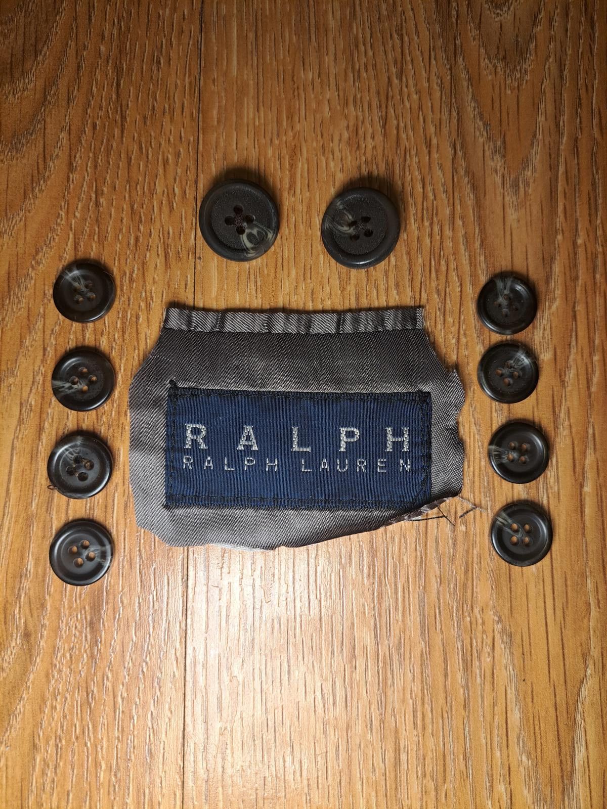 Polo Ralph Lauren Ralph Lauren Suit Sport Coat Horn Buttons Brown Gray 10pcs Size ONE SIZE - 1 Preview