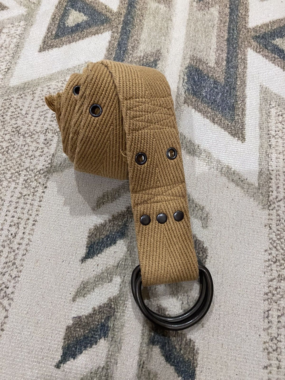 Japanese Brand Japanese Brand Seditionaries Canvas Buckle Belt Size ONE SIZE - 3 Thumbnail
