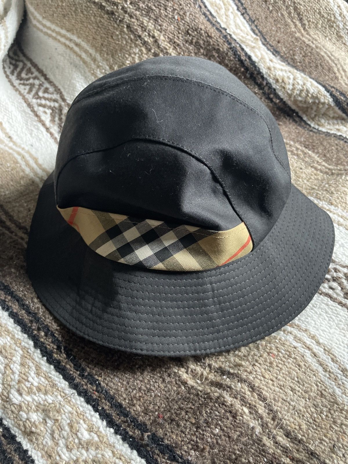 Burberry Vintage Burberry bucket hat Size ONE SIZE - 4 Thumbnail