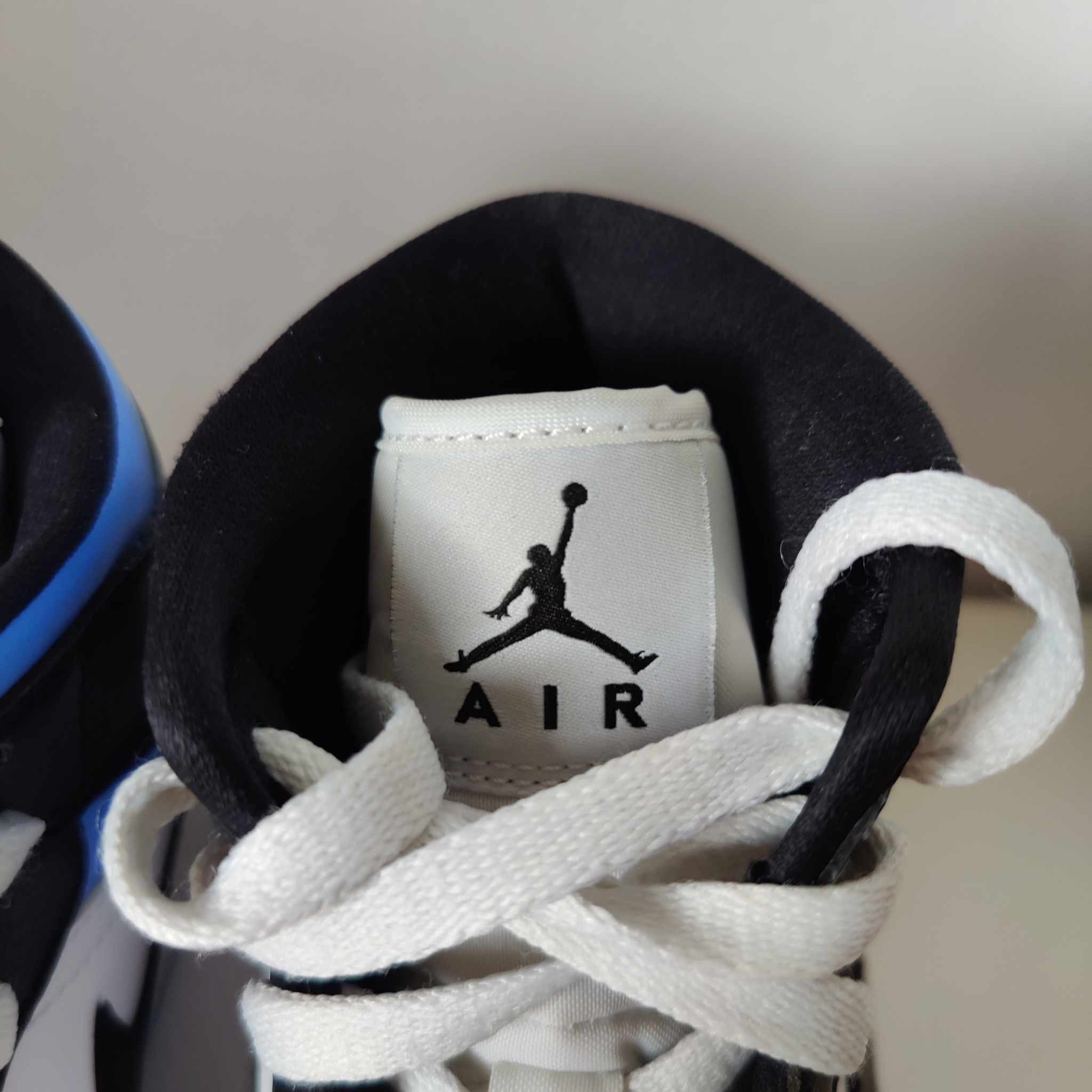 Jordan Brand Wmns Air Jordan 1 Mid University Blue - Size 7.5 Size US 7.5 / IT 37.5 - 12 Thumbnail