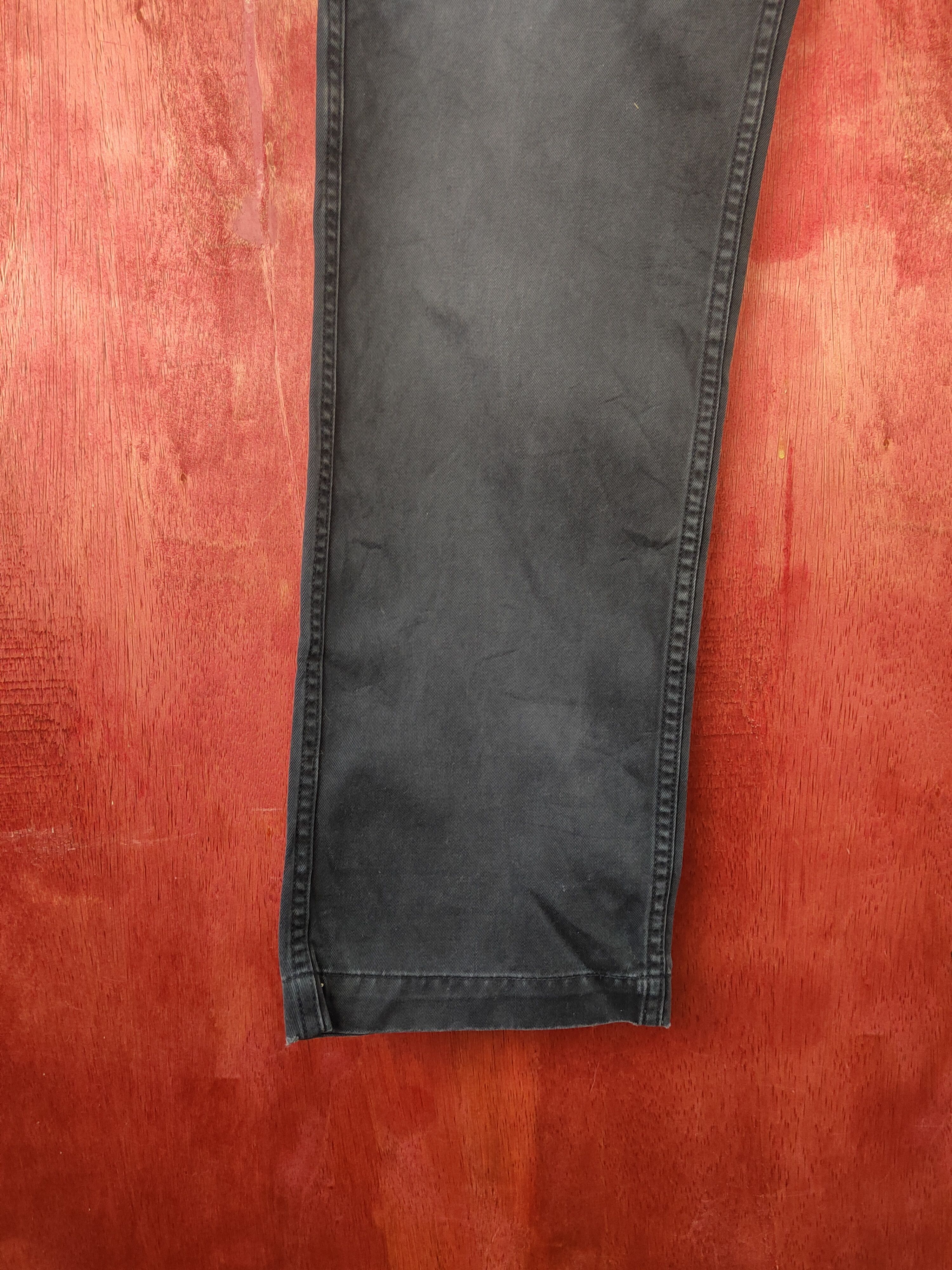 Japanese Brand Uniqlo Dark Blue faded cargo Casual Pants #S1766 Size US 29 - 4 Thumbnail