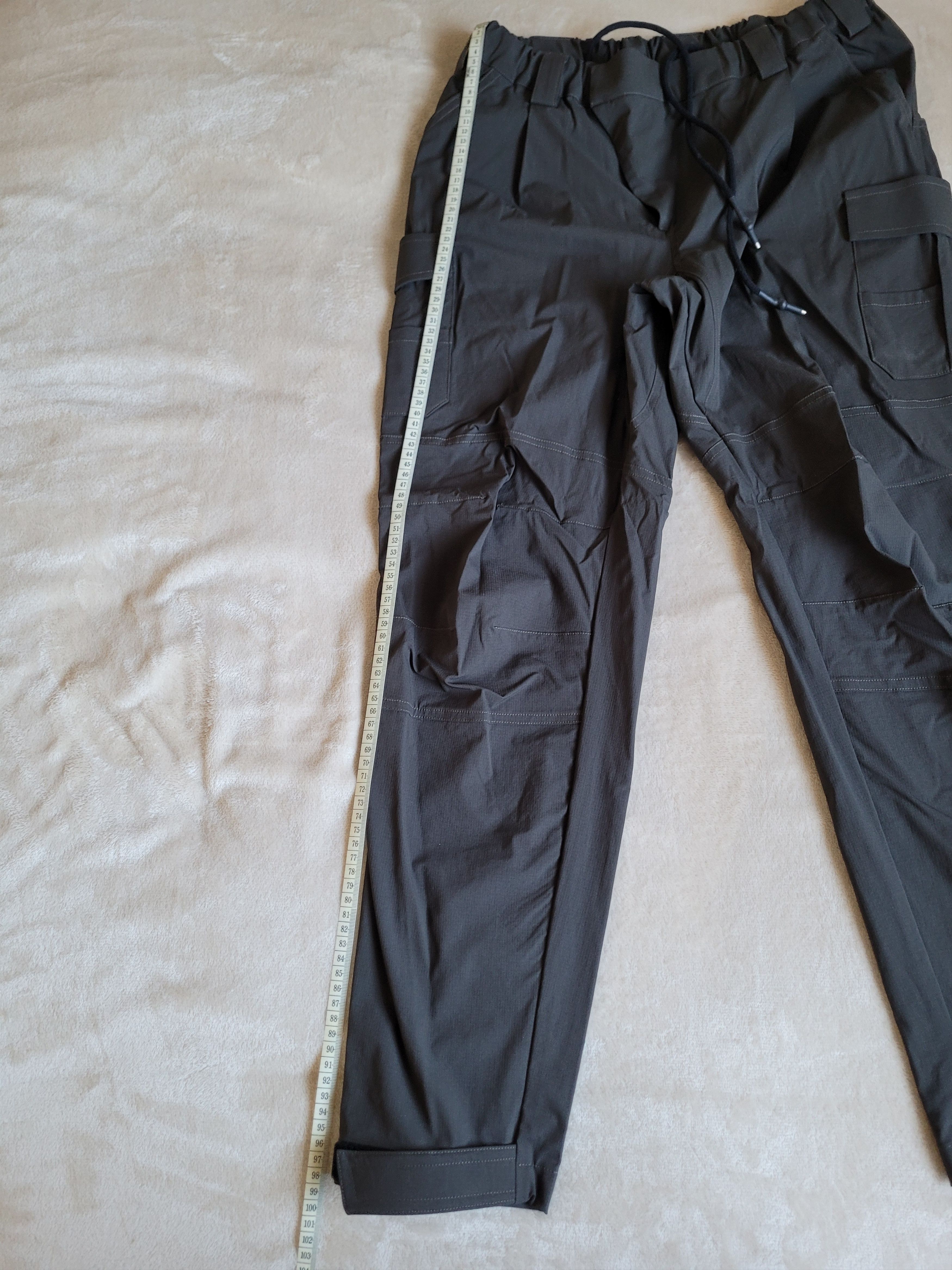 Rosen ROSEN-X Thebe Trousers in Ripstop Nylon - Military Green Size US 33 - 8 Thumbnail