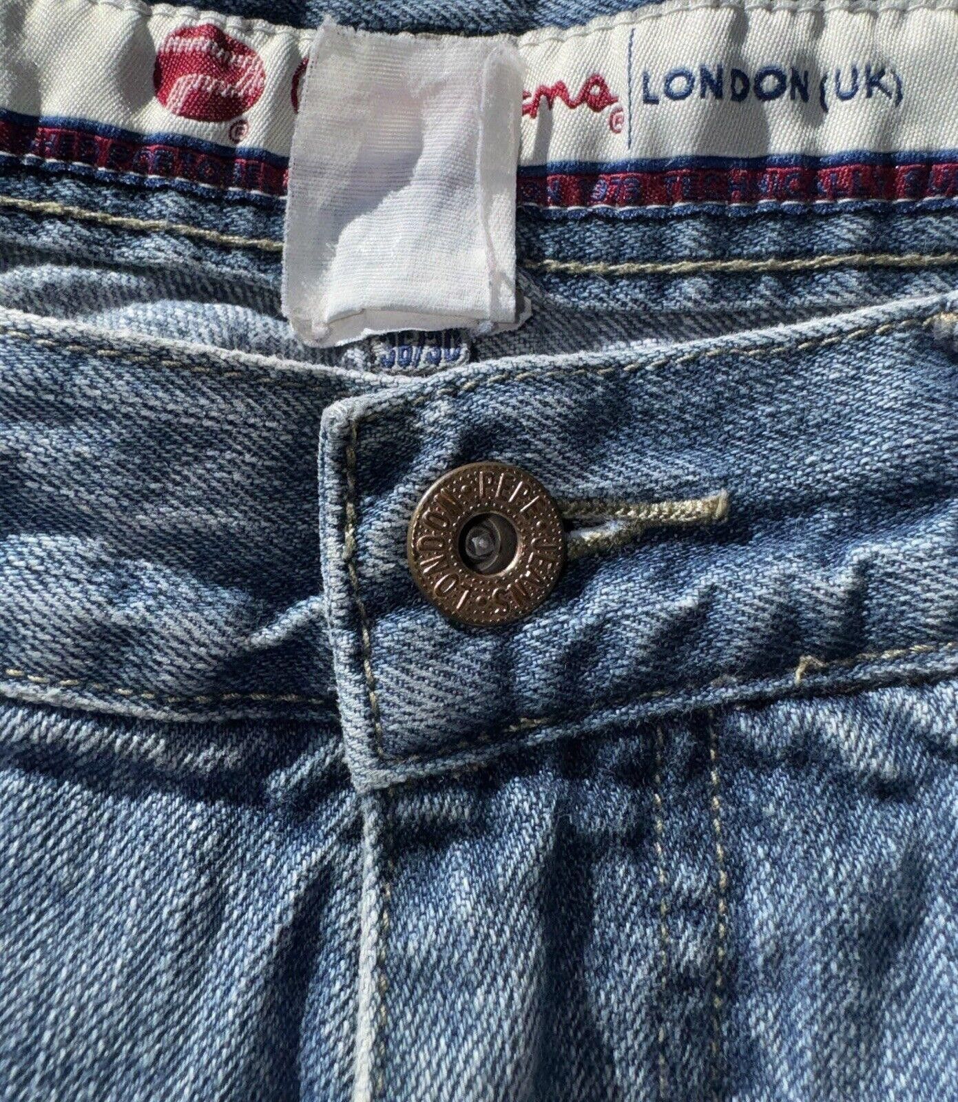 Pepe Jeans Vintage Pepe Jeans Y2K Baggy Skater Wide Leg Jeans 36x30 Size US 36 / EU 52 - 7 Thumbnail