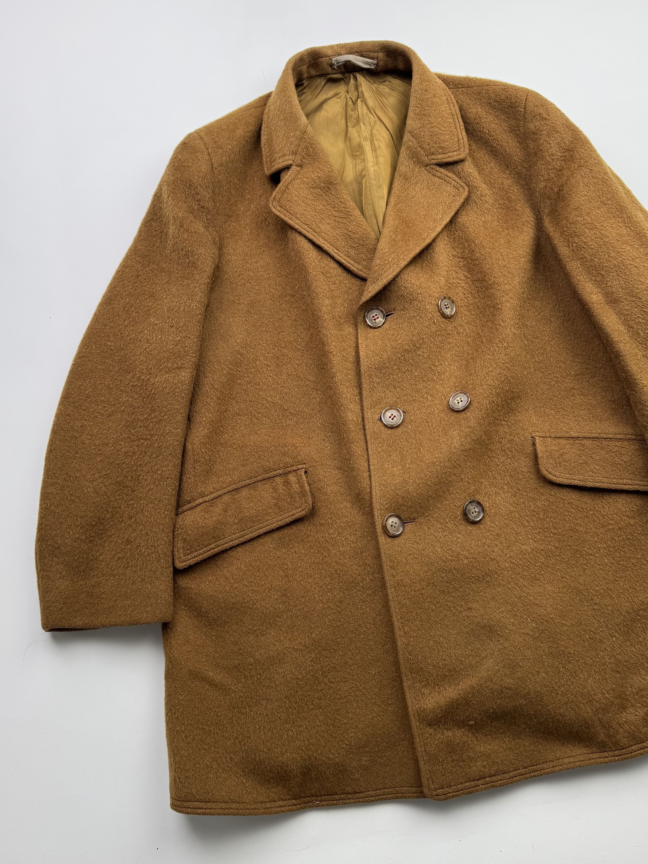 Japanese Brand Vintage Wool&Mohair Coat B469(V297)E2 Size US L / EU 52-54 / 3 - 2 Thumbnail