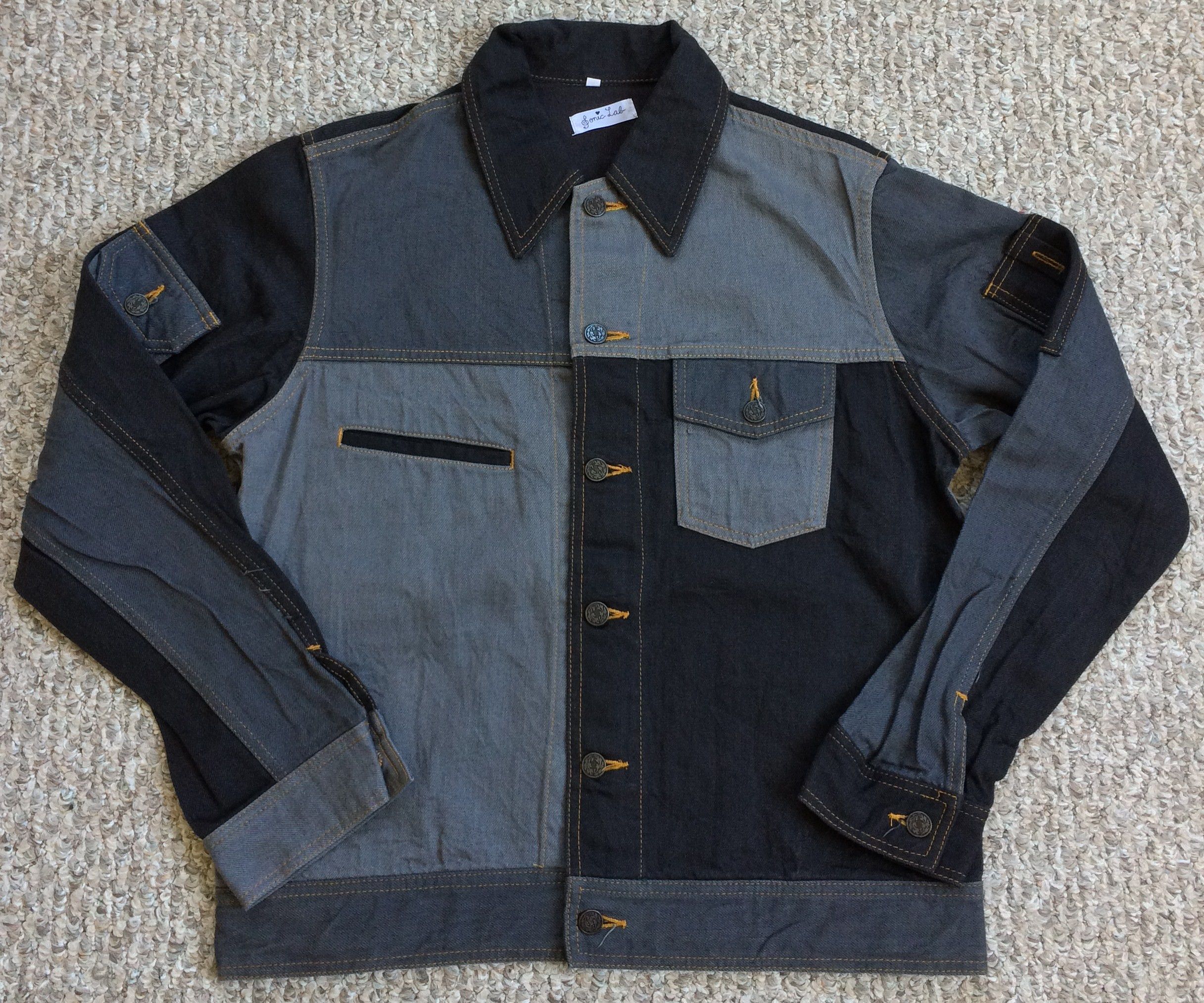 Needles Early Sonic Lab Rebuild Denim Jacket Size US M / EU 48-50 / 2 - 1 Thumbnail