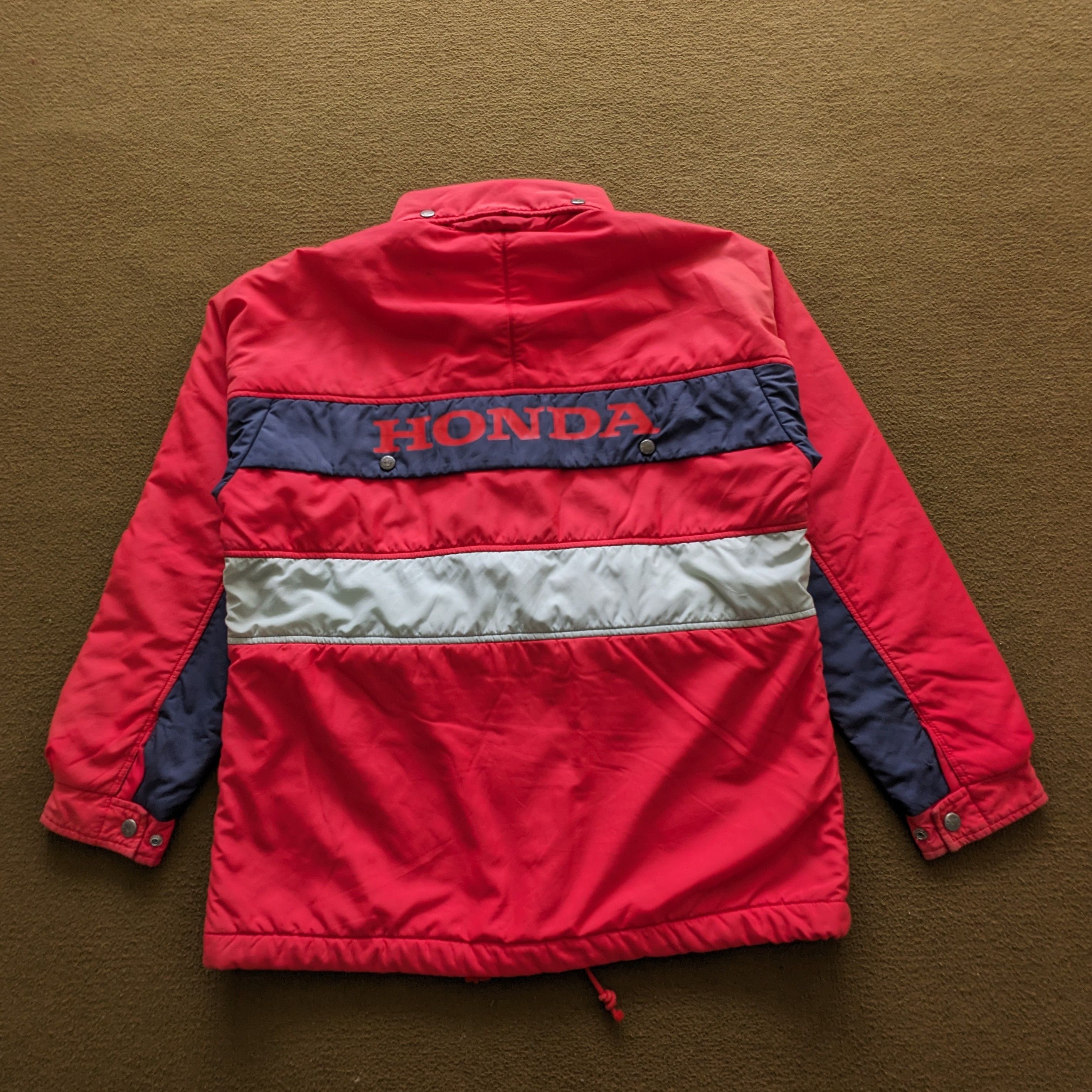 Vintage Vintage HONDA Motorsports Racing Custom Jacket Size US M / EU 48-50 / 2 - 1 Thumbnail