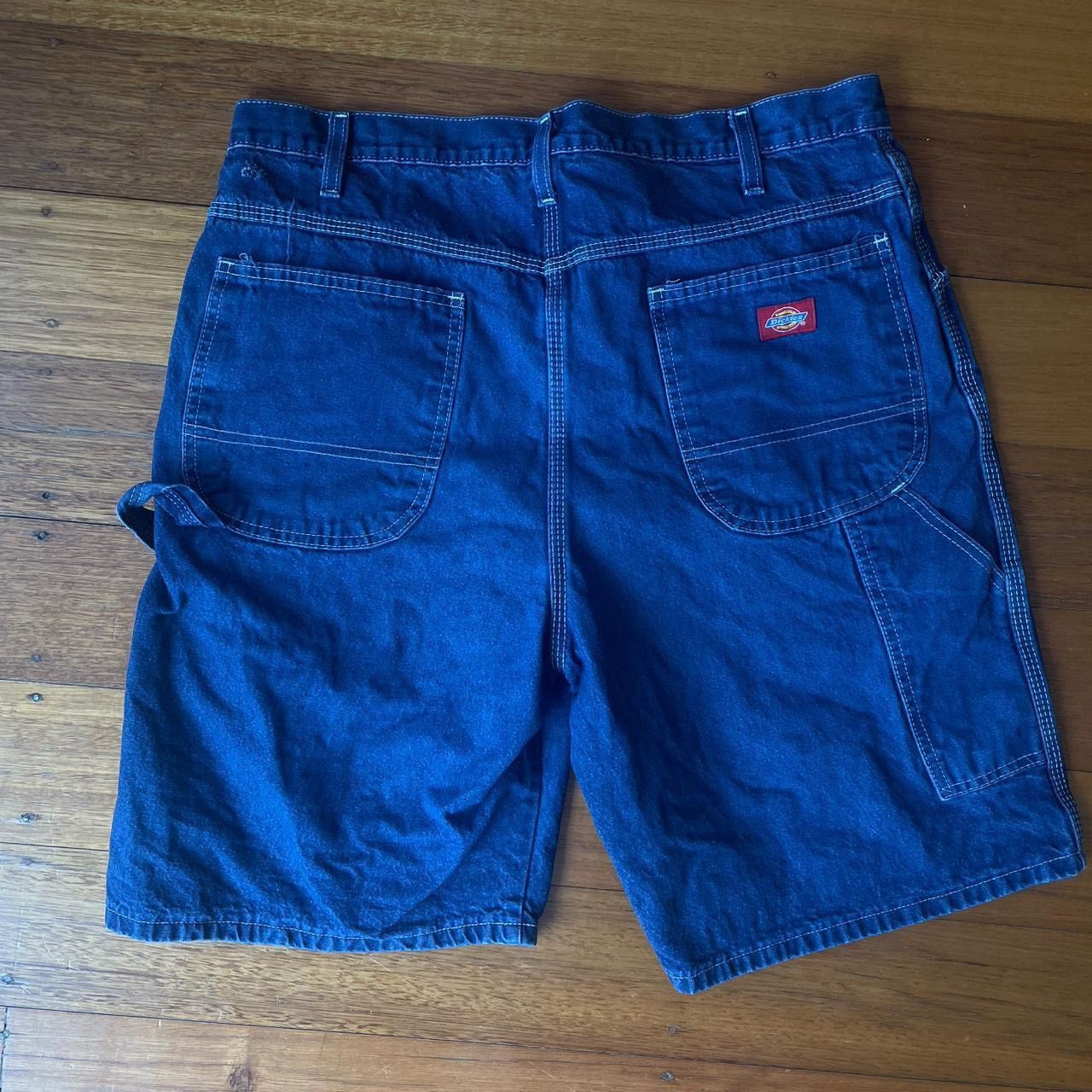 Dickies Vintage Blue Dickies Jean Shorts Size US 36 / EU 52 - 1 Thumbnail