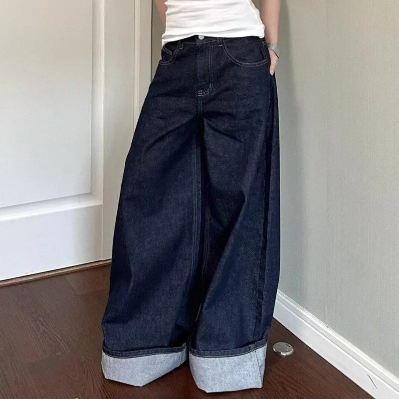 Jean American Style Deep Blue Jeans Size US 32 / EU 48 - 5 Thumbnail