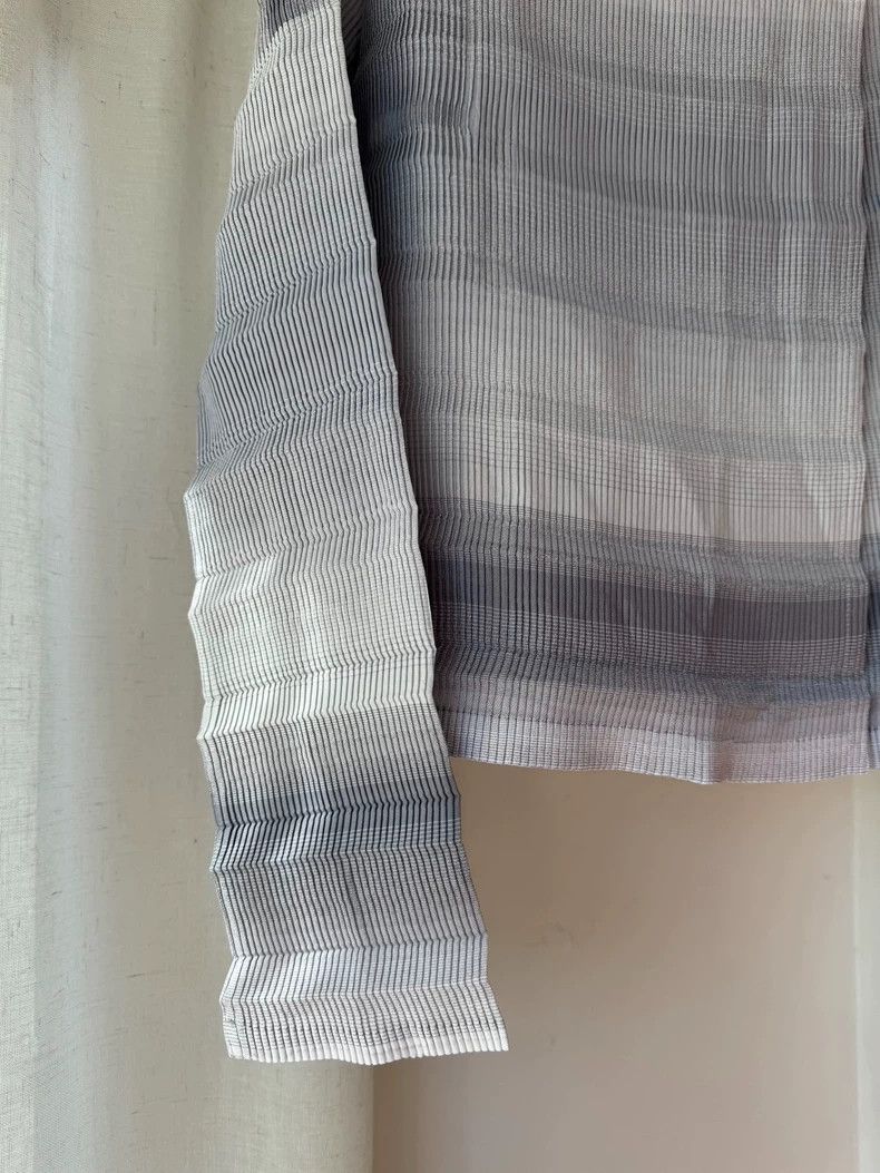 Issey Miyake issey miyake size:2 The bamboo joint coat is smeared with Size XXS / US 00 / IT 34 - 3 Thumbnail