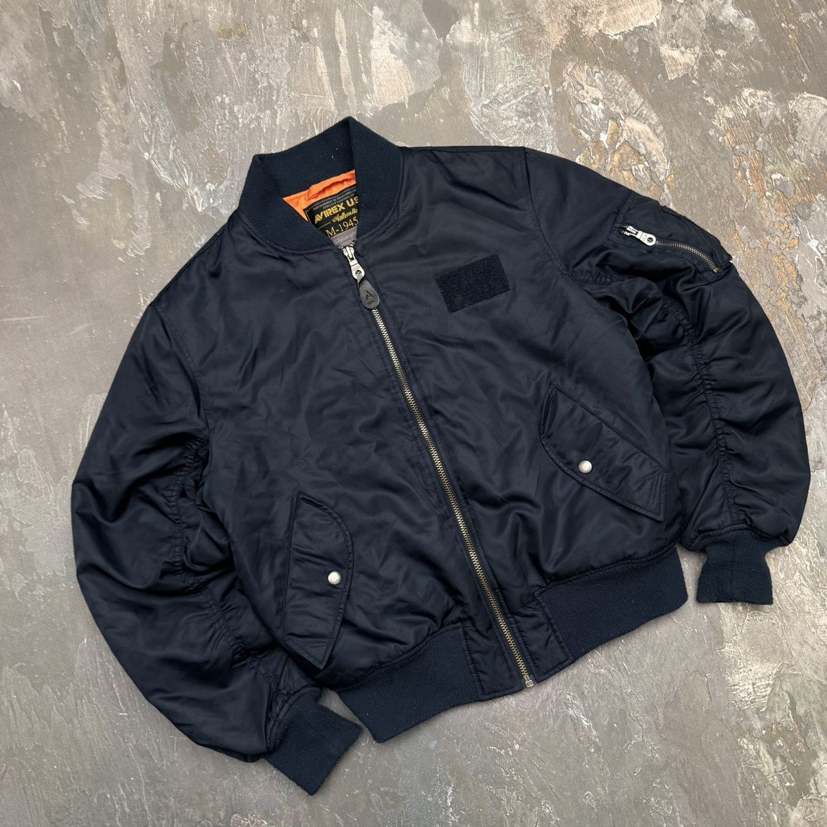 Avirex Avirex Vintage USA Flight MA1 Reversible Bomber Jacket Size US M / EU 48-50 / 2 - 2 Thumbnail