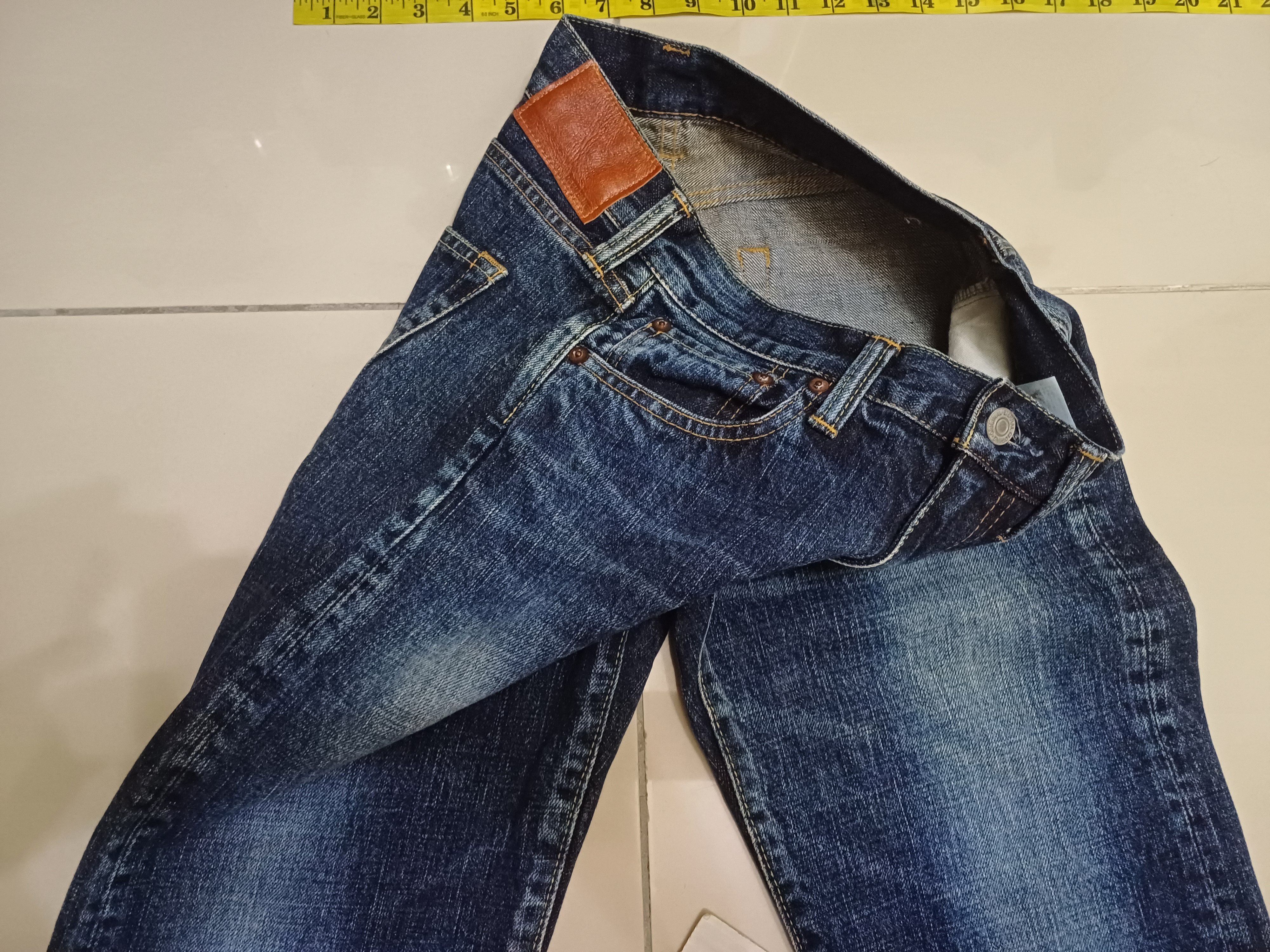 Japanese Brand Nice Jeans Deep Blue by Eternal Clothing Size 28" / US 6 / IT 42 - 5 Thumbnail