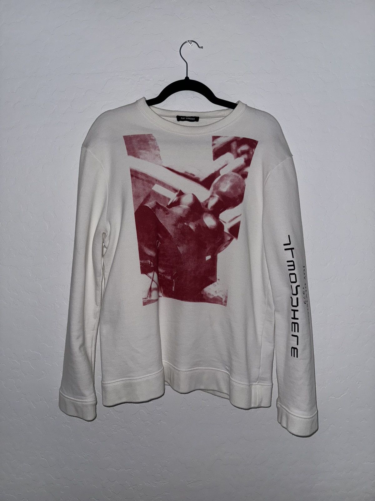 Raf Simons Raf Simons x Joy Division White Crewneck Size US S / EU 44-46 / 1 - 1 Thumbnail