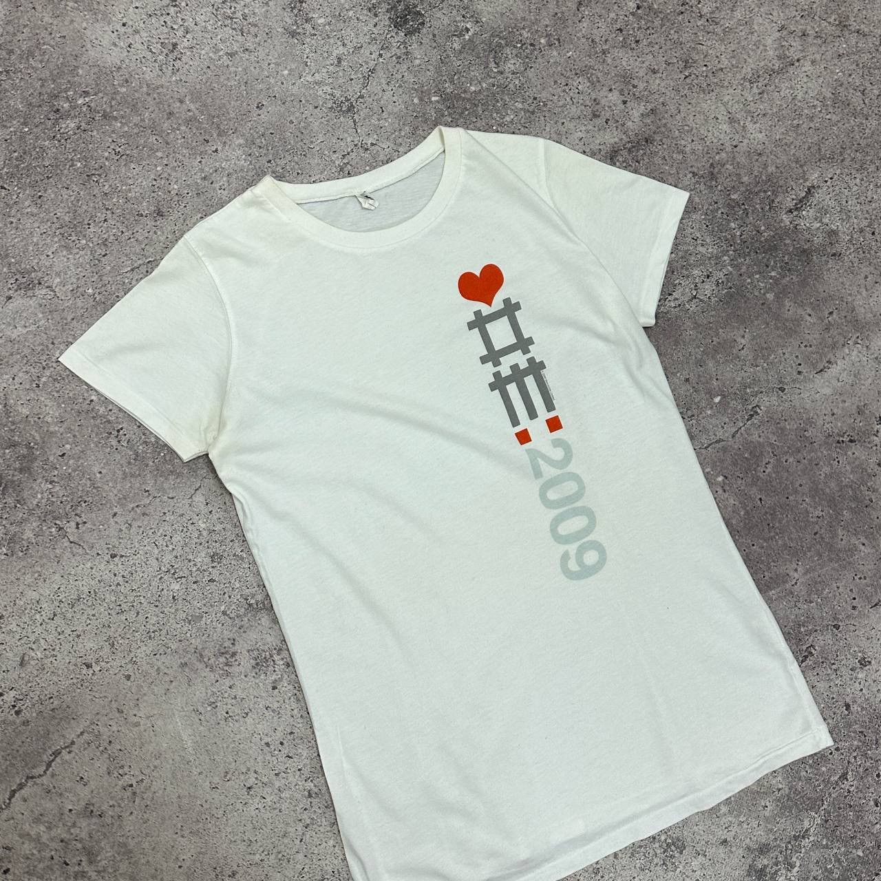 Band Tees Vintage 00s Depech Mode 2009 Heart love world tour tee y2k Size M / US 6-8 / IT 42-44 - 3 Thumbnail