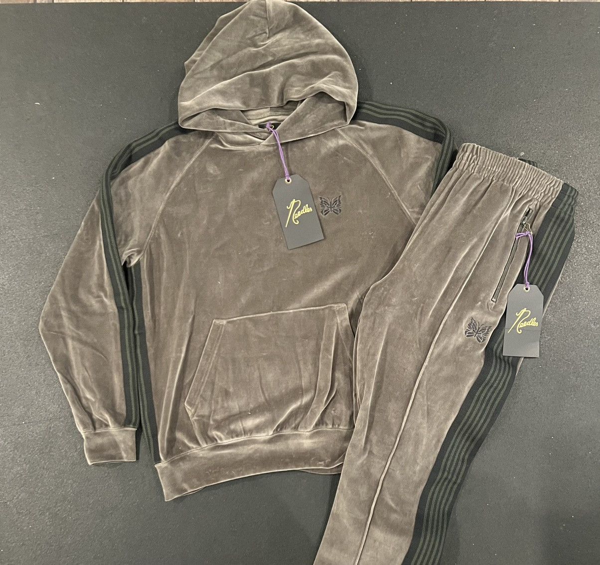Needles Needles velour sweatsuit Size US S / EU 44-46 / 1 - 1 Thumbnail