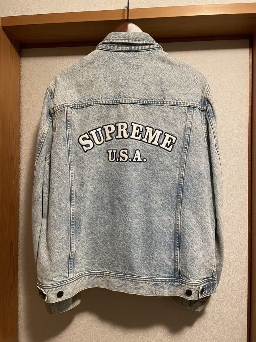 Supreme Supreme 16SS Denim Trucker Jacket Blue XL | Grailed