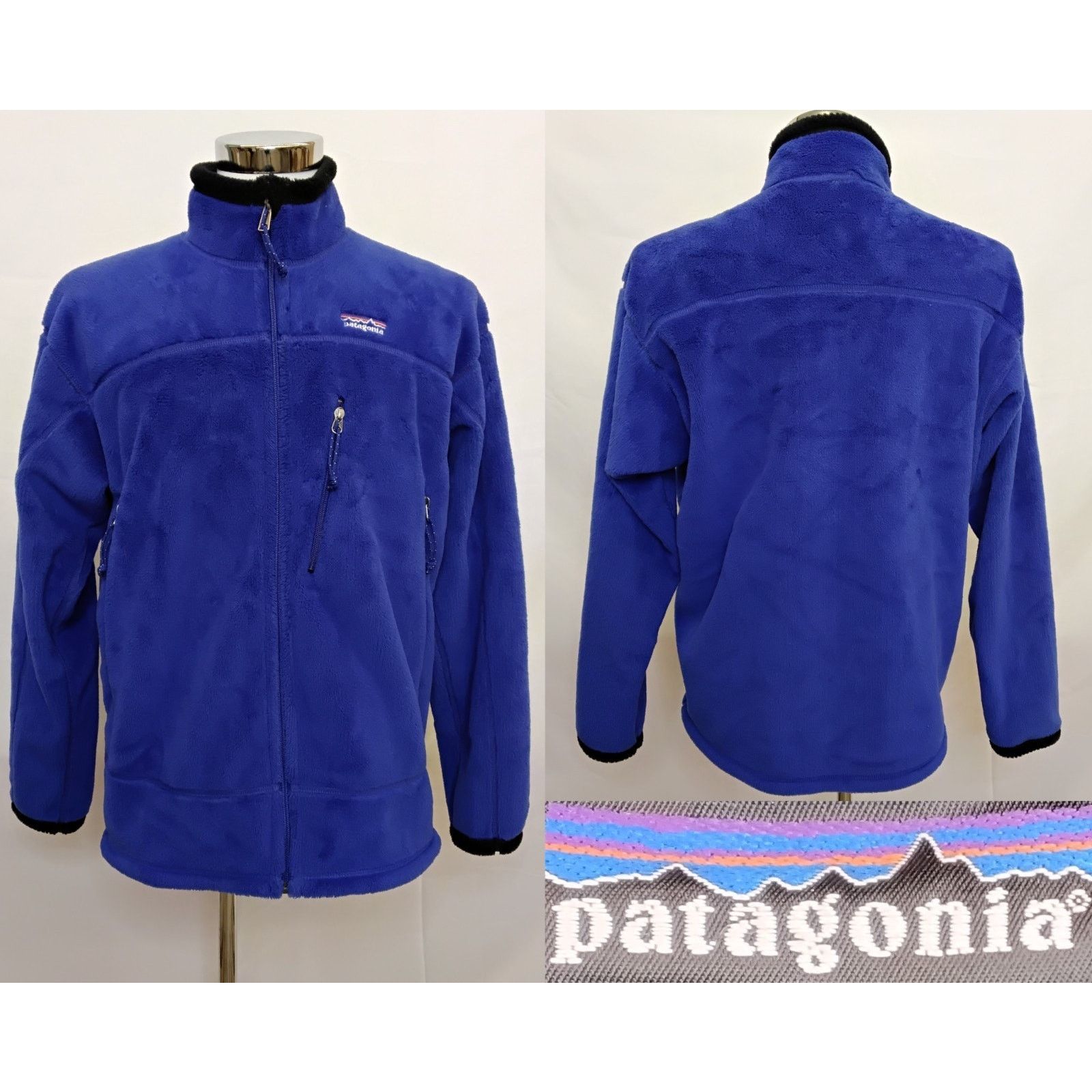 Patagonia Patagonia R4 Fleece Men's XL Blue Polartec Vintage FA02 USA Size US XL / EU 56 / 4 - 1 Thumbnail