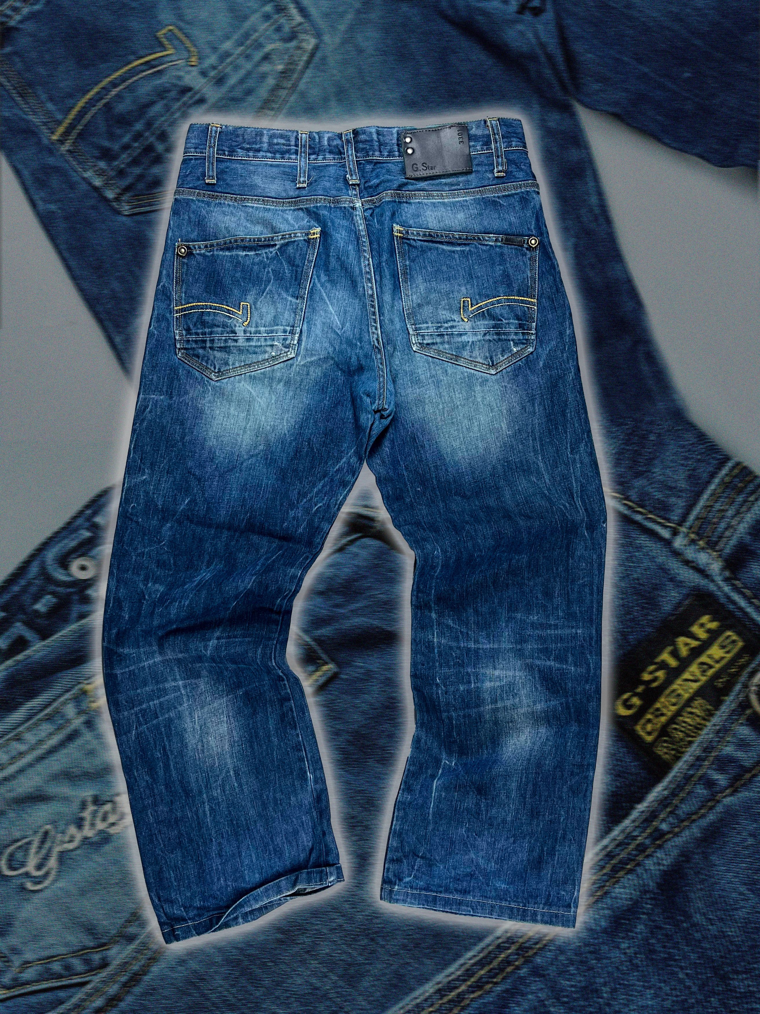 G-Star × Japanese Brand × Vintage Rare G-Star Baggy Jeans Size US 33 - 1 Thumbnail