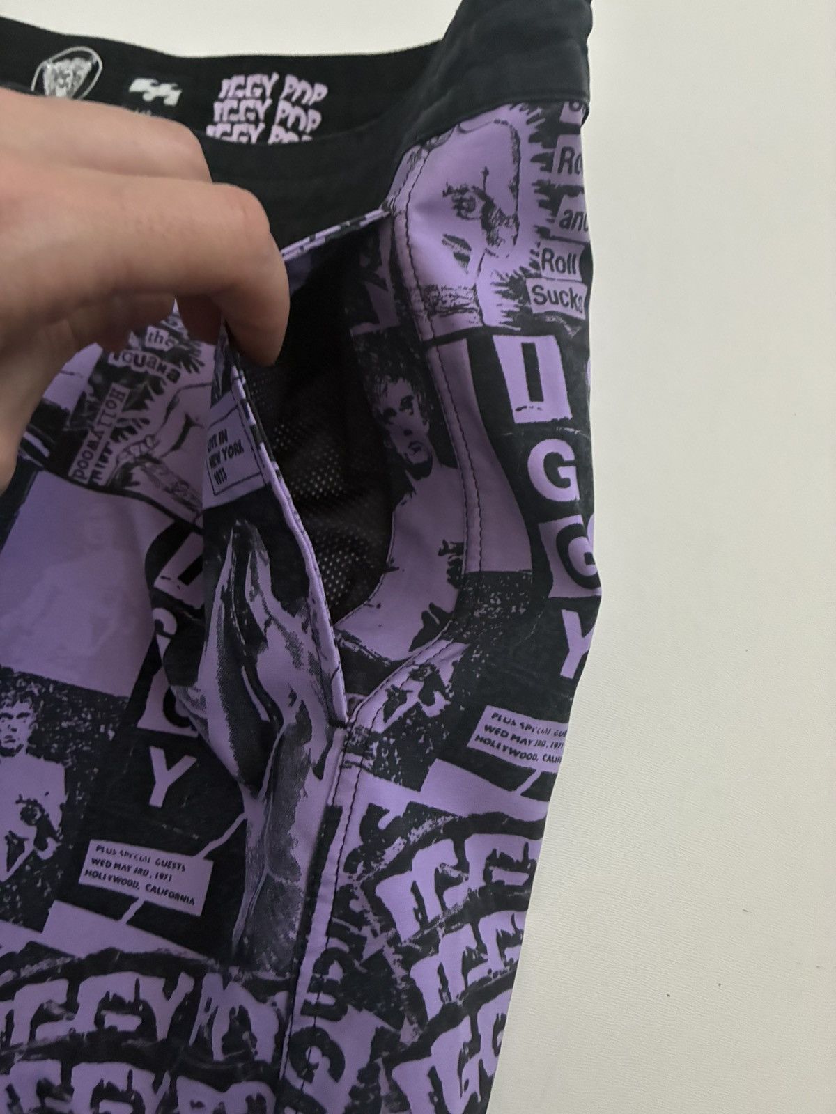 Billabong Billabong shorts Iggy Pop rare band rock archive art garde Size US 38 / EU 54 - 12 Thumbnail