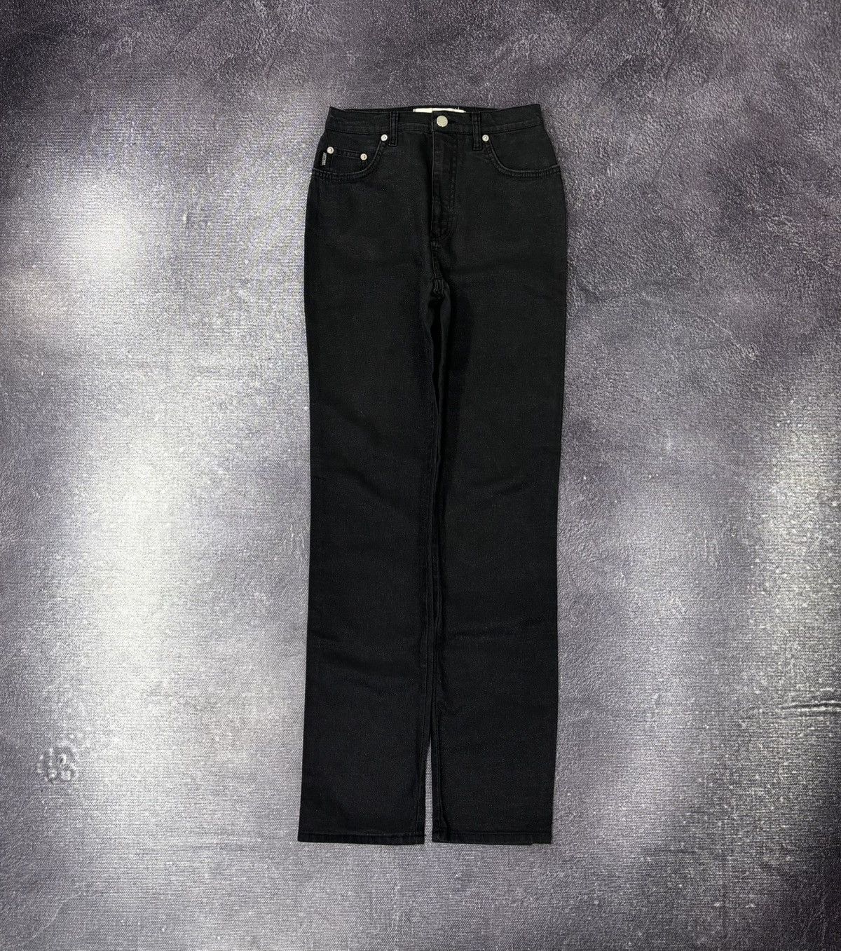 Moschino Vintage Moschino Women’s Skinny Fit Luxury Black Denim Jeans Size 29" - 1 Thumbnail
