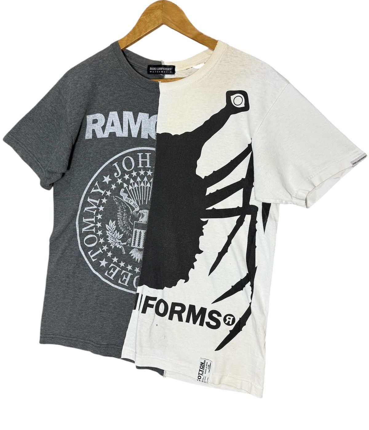Band Tees × Japanese Brand Roki Uniforms x Jet Link Remake T-Shirt Size US M / EU 48-50 / 2 - 3 Thumbnail