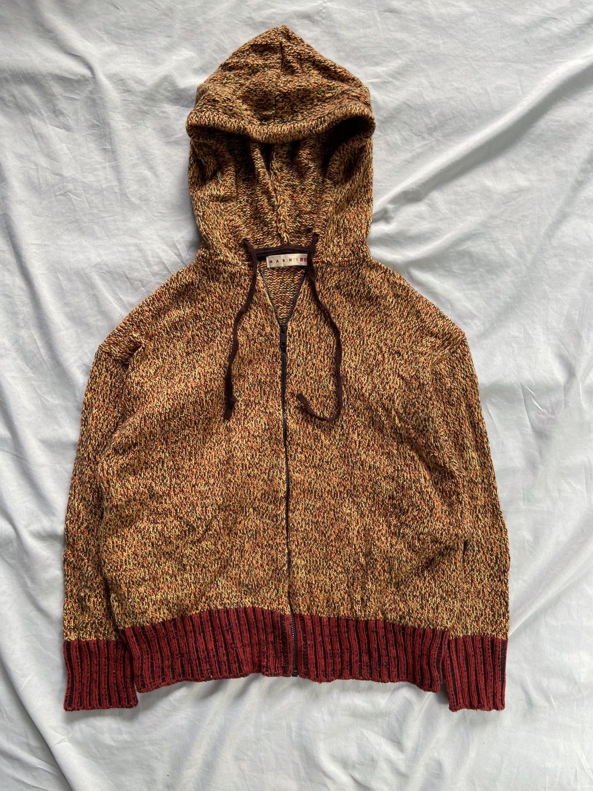 Marni × Uniqlo MARNI x UNIQLO KNIT ZIP HOODIE Size US M / EU 48-50 / 2 - 1 Thumbnail