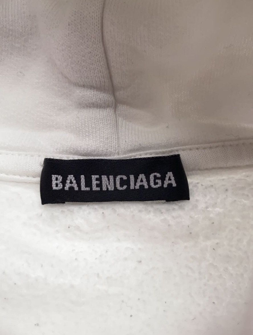 Balenciaga BALENCIAGA POLITICAL CAMPAIGN LOGO HOODIE Size US XXL / EU 58 / 5 - 3 Thumbnail