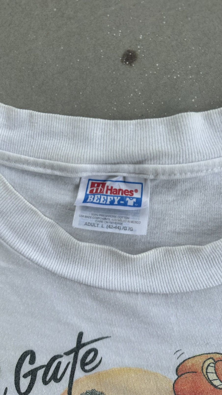 Hanes × Vintage VINTAGE PUMPKIN CHUNCK TAIL GATE 98 TEE Size US XL / EU 56 / 4 - 3 Thumbnail