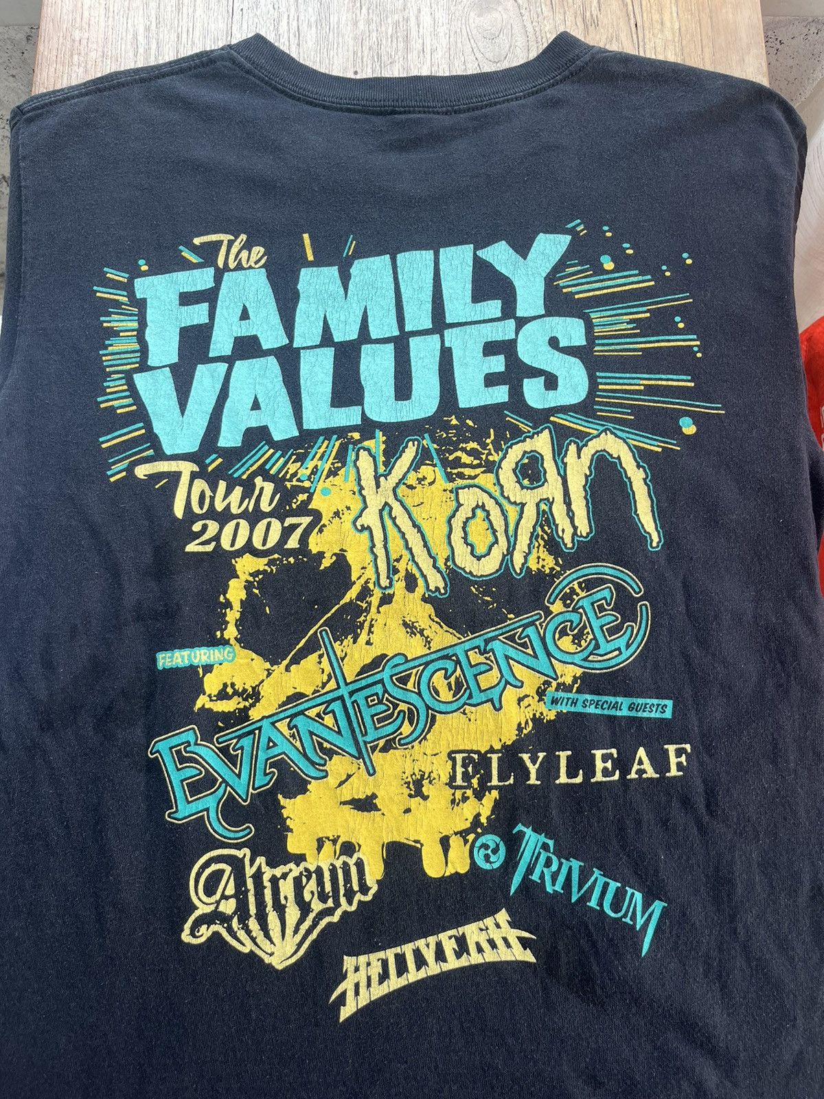 Band Tees × Vintage Vintage Family Values Tour 2007’s KoRn Evanscence .. T-shirt Size US M / EU 48-50 / 2 - 10 Thumbnail