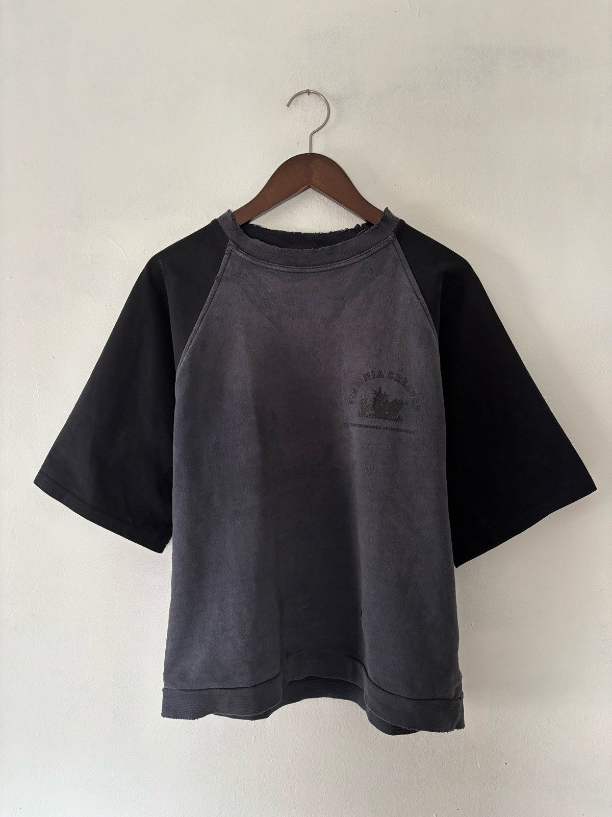 Raf Simons raf simons virginia crepeer shirt (raglan/baseball) aw02-03 Size US M / EU 48-50 / 2 - 1 Thumbnail