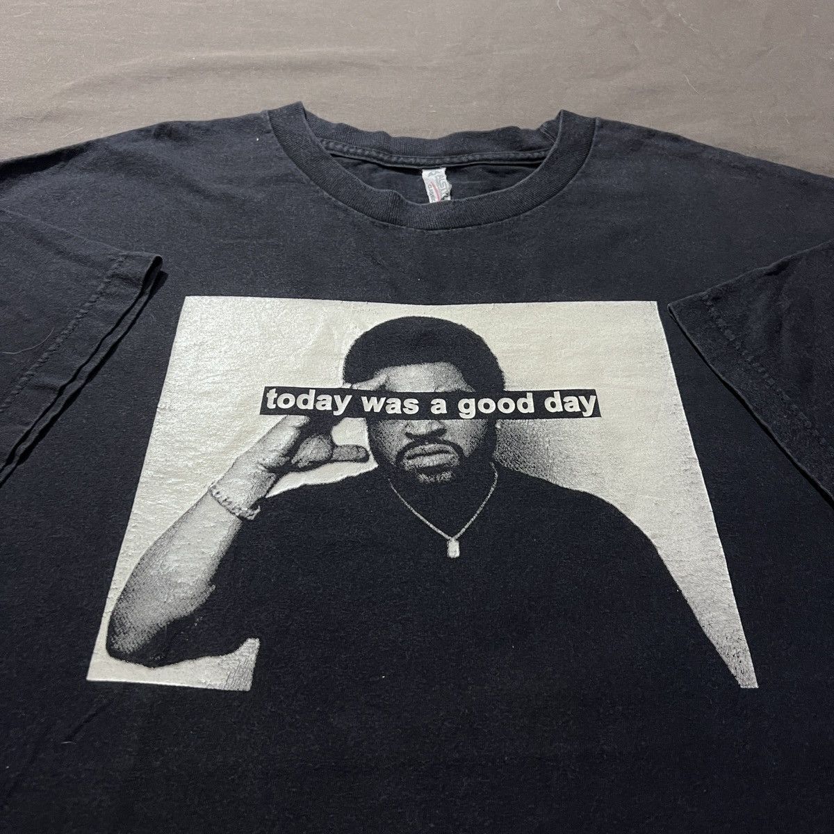 Rap Tees Vintage Y2K Ice Cube Today Was A Good Day 2XL Faded Hiphop Size US XXL / EU 58 / 5 - 1 Thumbnail