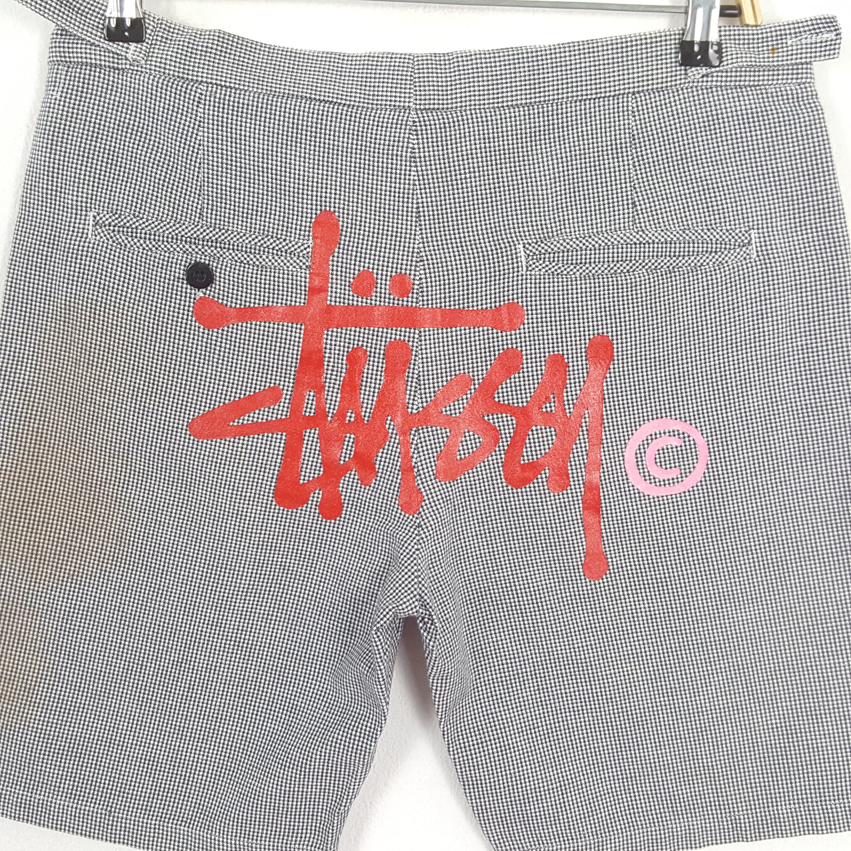 Stussy × Vintage Vintage STUSSY Streetwear Skateboard Style Short Pants Size US 33 - 2 Thumbnail