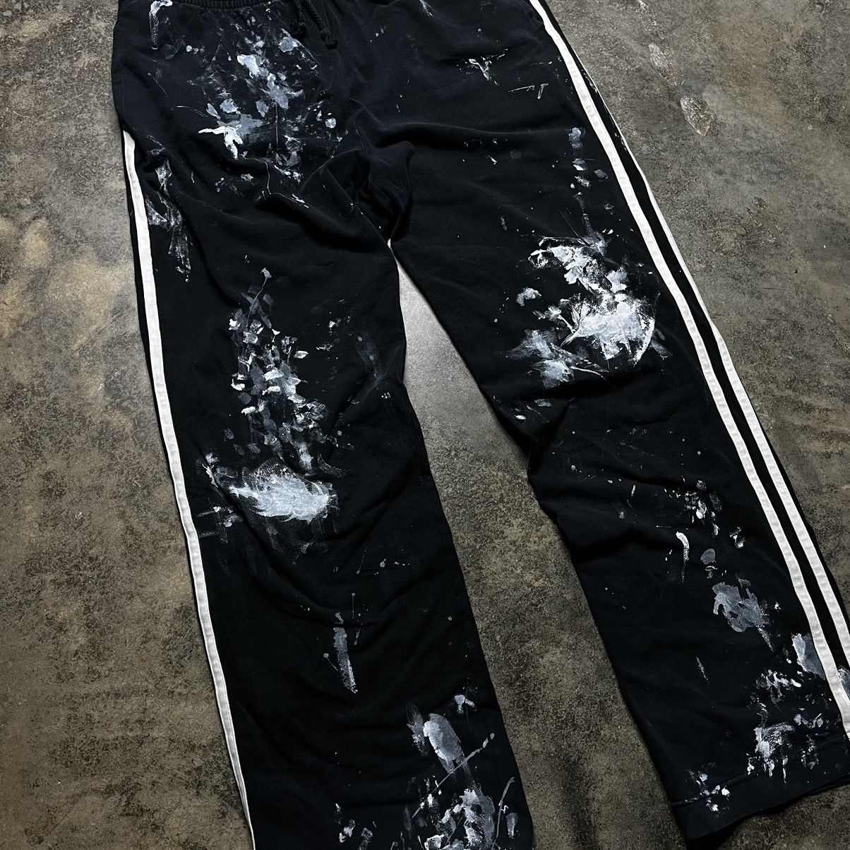 Vintage vintage striped faded black painter sweats Size US 32 / EU 48 - 5 Thumbnail
