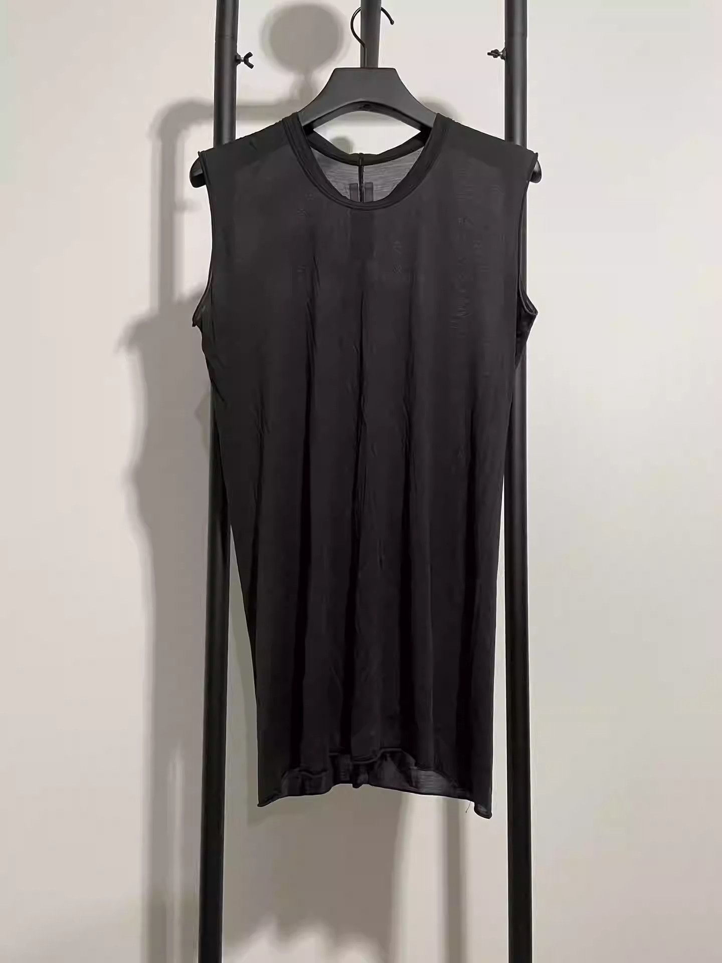 トップス Rick Owens OLMAR and MIRTA black vest Rick Owens Rick Owens Olmar and Mirta Vest | Grailed