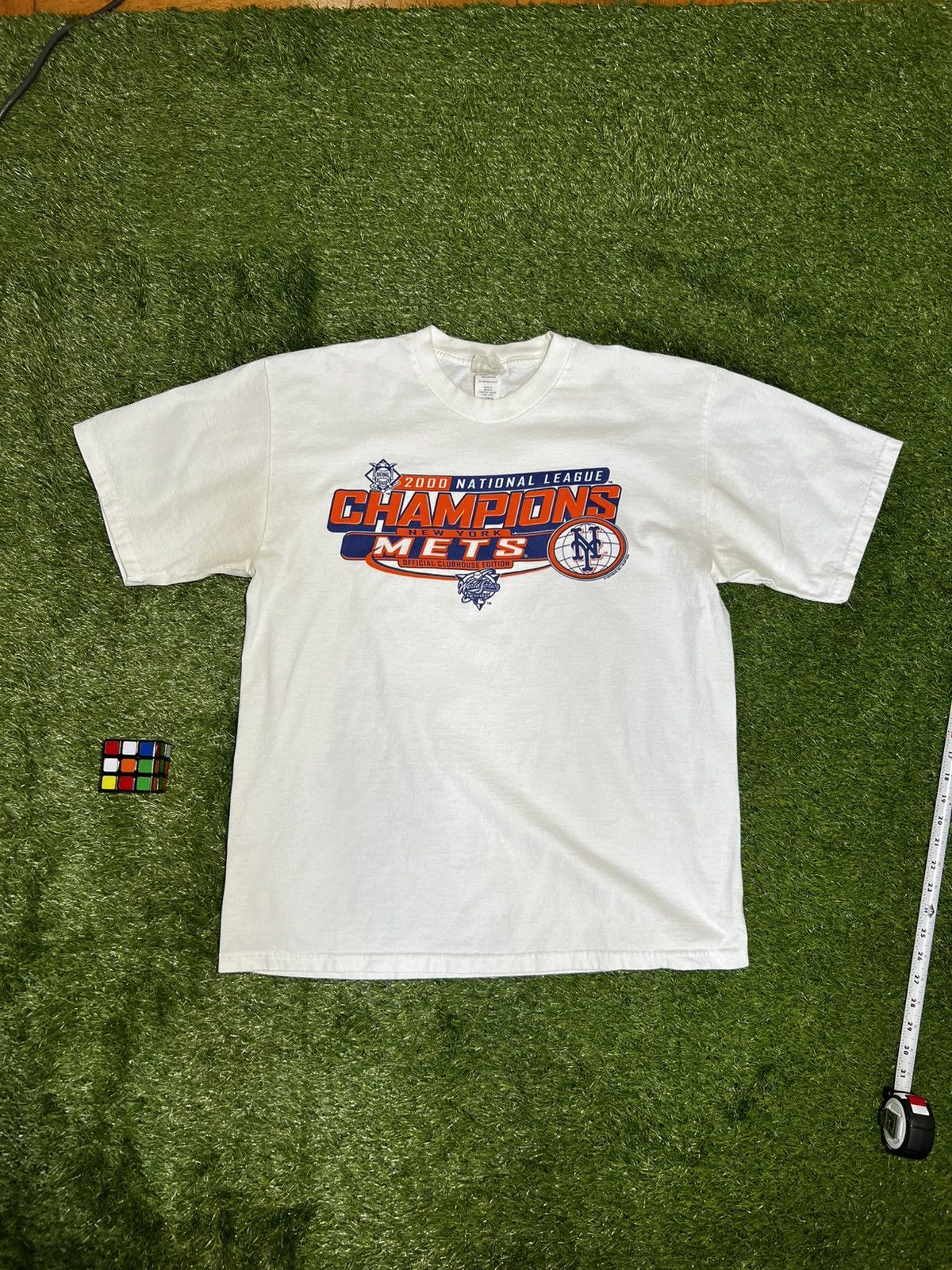 MLB METS 2000 NLCS CHAMPION TEE Size US XL / EU 56 / 4 - 2 Thumbnail