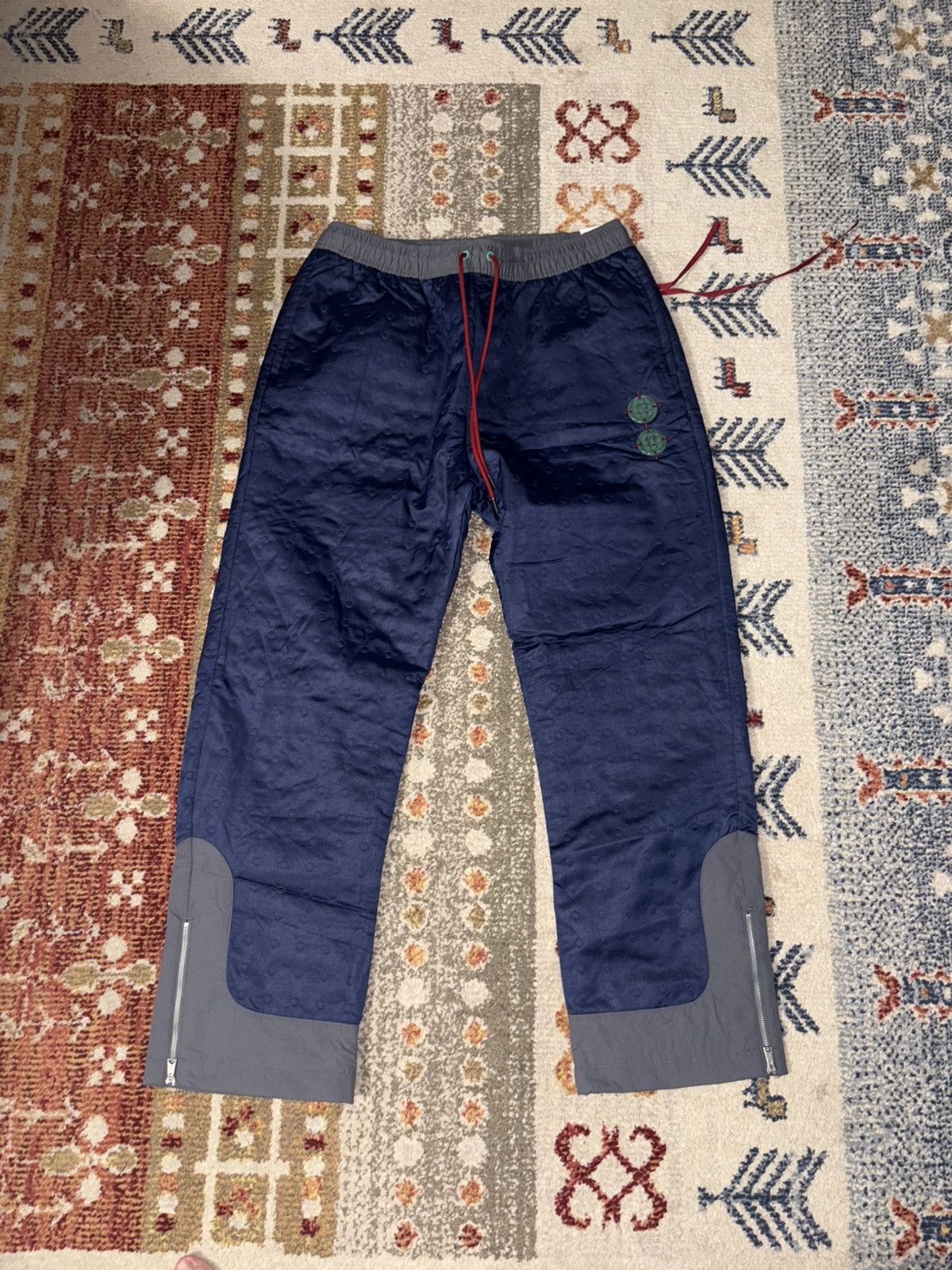 CLOT × Jordan Brand Jordan x Clot Woven Pants Navy Size US 32 / EU 48 - 1 Thumbnail