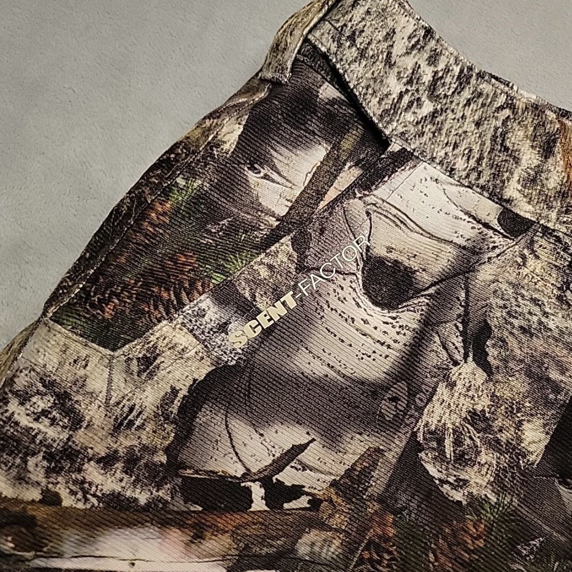 Vintage Mossy Oak Scent Factor Camo Pants Men L Camouflage Cargo Insulated Lined Hunting Size US 33 - 5 Thumbnail