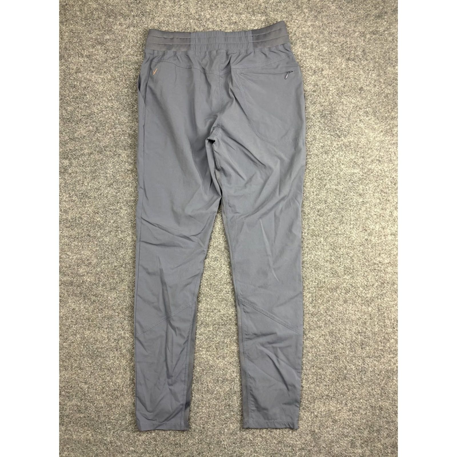 Vintage Indyeva Pants Womens XS Gray Lightweight Tapered Ankle Hiking Zip Pocket Stretch Size 26" / US 2 / IT 38 - 7 Thumbnail