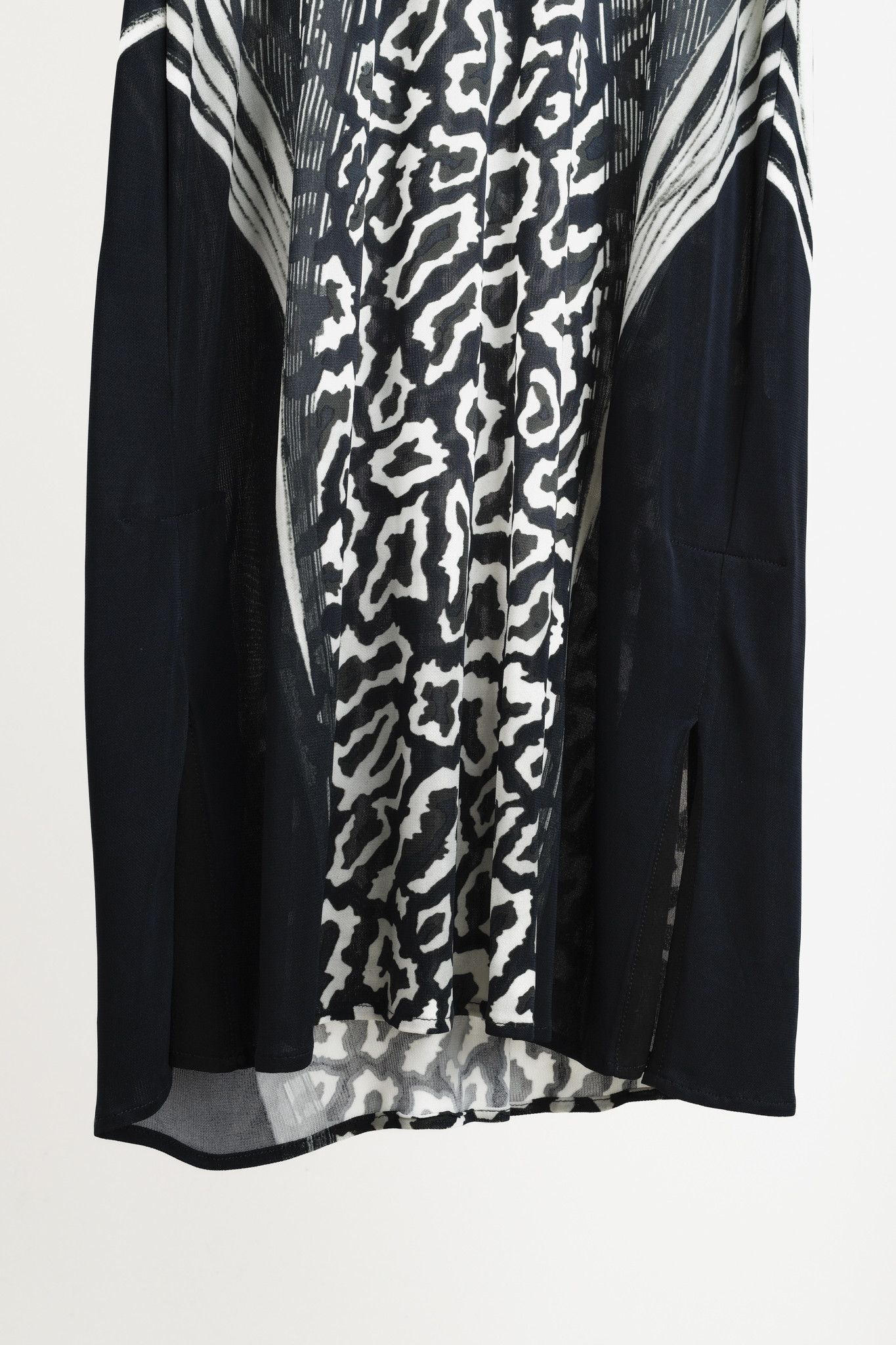 Roberto Cavalli Roberto Cavalli Black Jungle Animal Print Tank Dress Size M / US 6-8 / IT 42-44 - 7 Thumbnail
