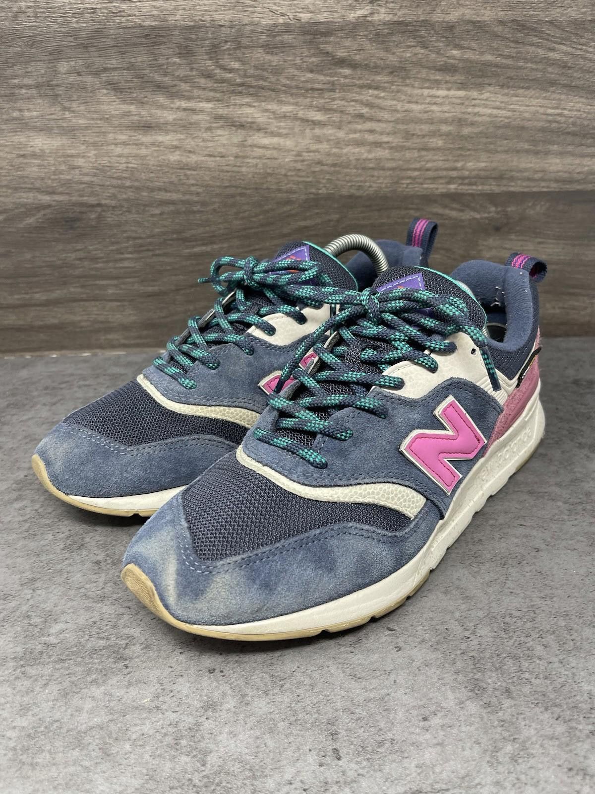 New Balance New Balance 997H Shoes Womens Size 9 Blue Pink Suede= Size US 9 / IT 39 - 2 Thumbnail