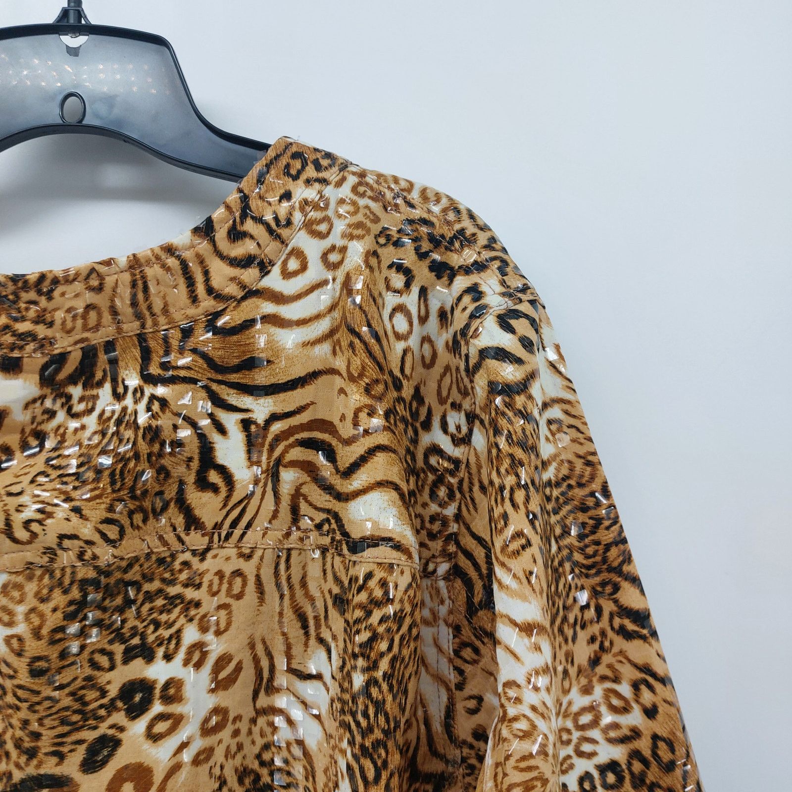 Other Ruby Rd Animal Print Blazer Jacket Women's Plus Size 24 Size 4XL / US 24-26 - 13 Thumbnail