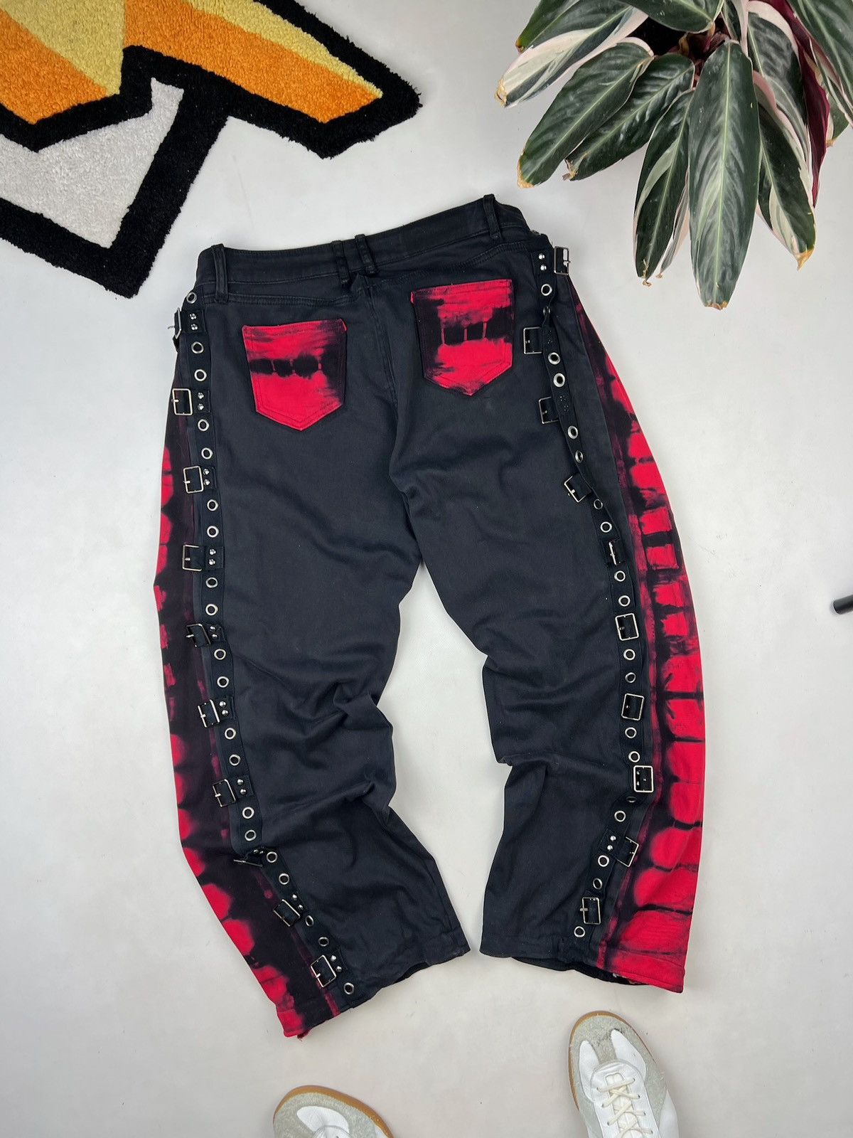 JNCO × Triple 5 Soul × Vintage Vintage 90s Y2K Baggy Rave Style Pants jeans Size US 30 / EU 46 - 17 Thumbnail