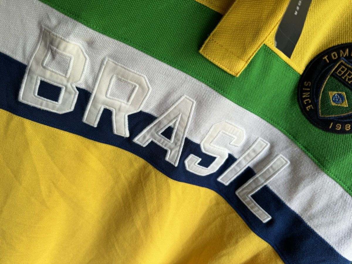 Vintage Tommy Hilfiger Brazil Rugby Polo Shirt | Grailed