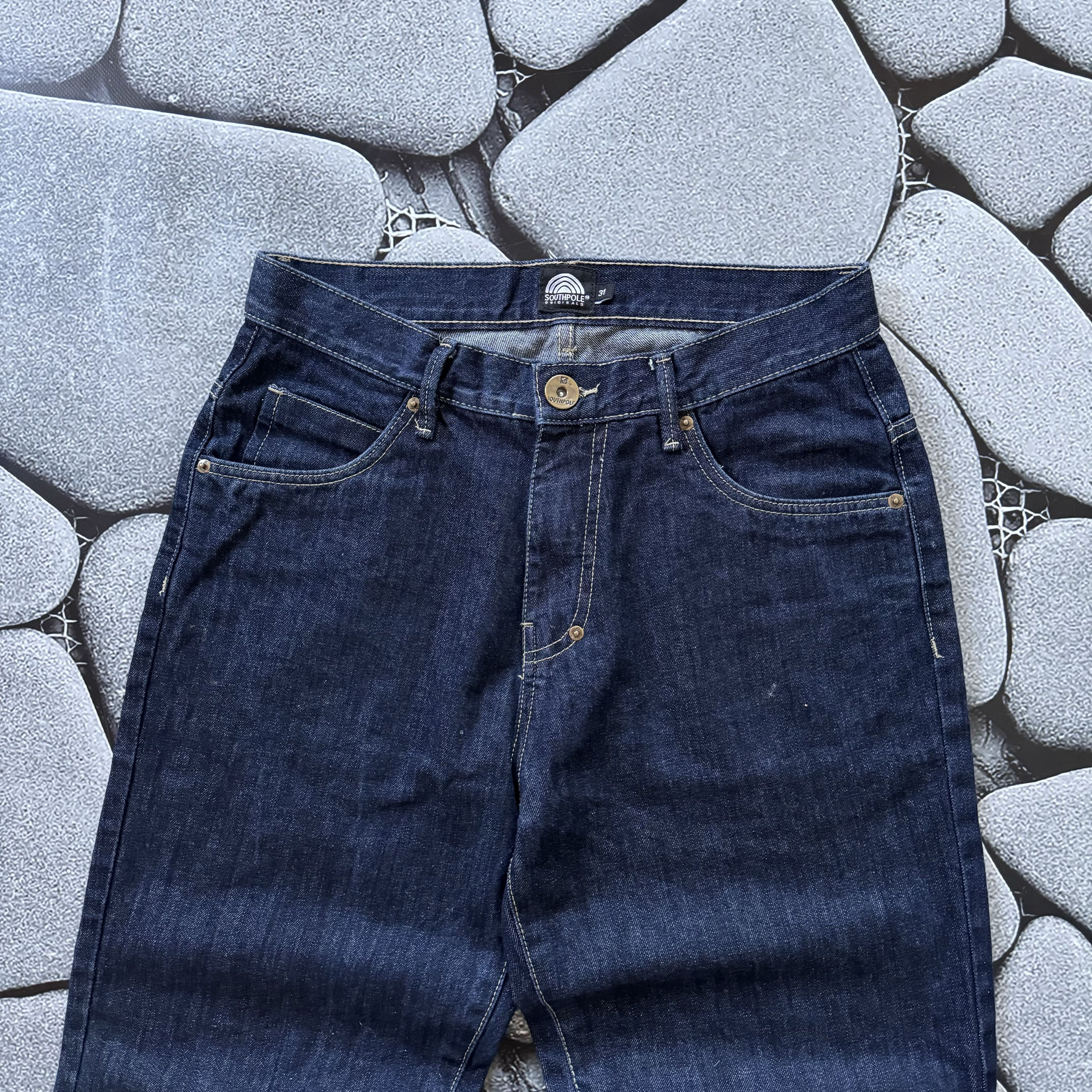 JNCO × Southpole × Vintage SOUTHPOLE VINTAGE DENIM BAGGY JEANS Y2K FADED Size US 31 - 5 Thumbnail