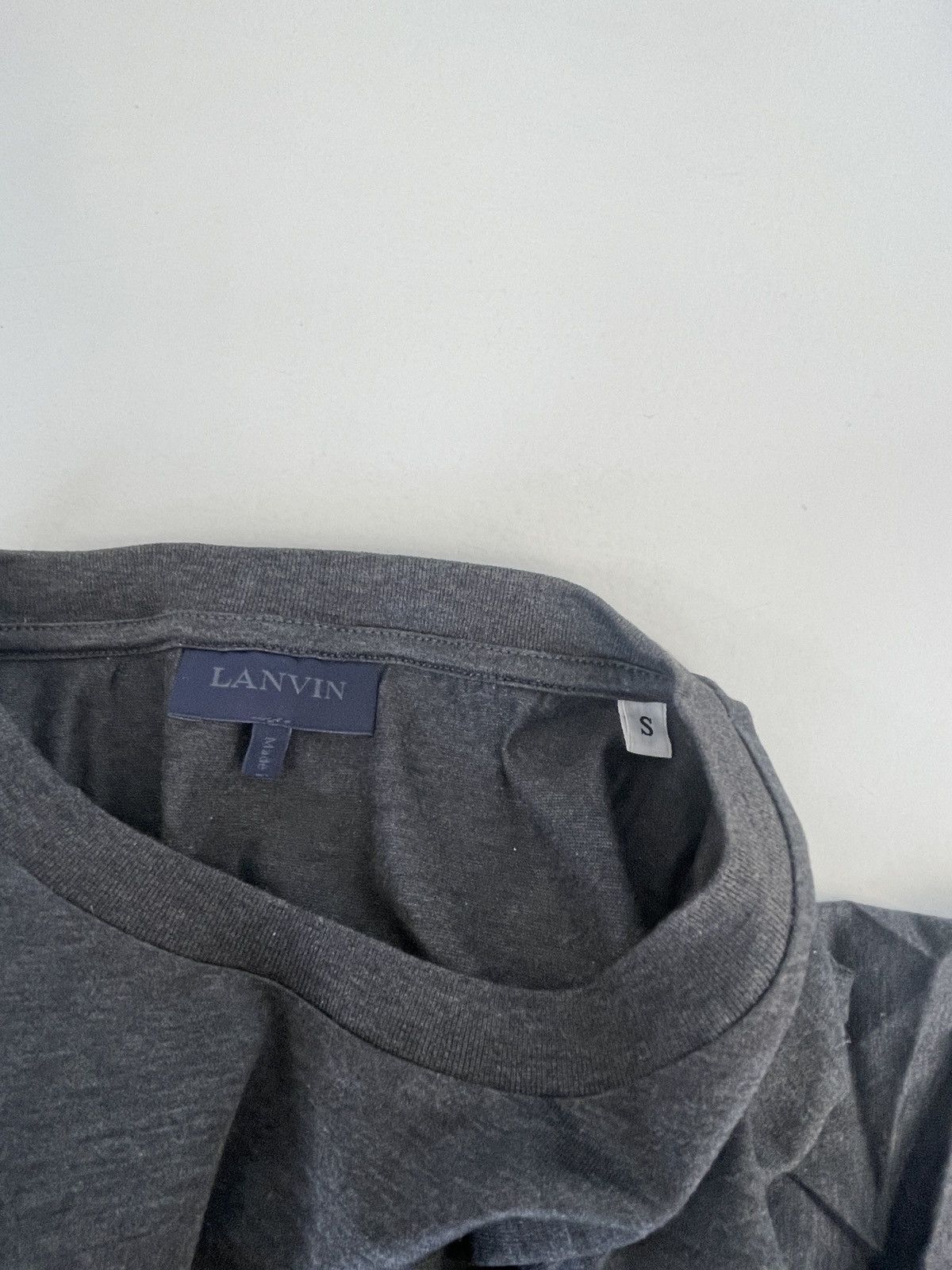 Lanvin Lanvin dark grey Wolve sequin t-shirt Size US S / EU 44-46 / 1 - 5 Thumbnail