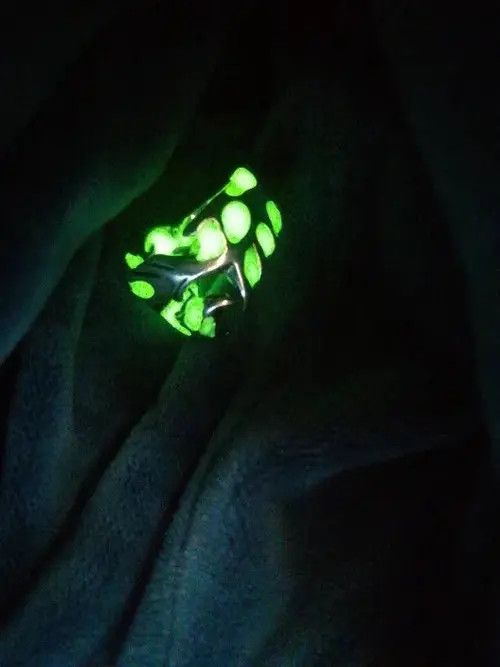 Other Adjustable Green Luminous Dragon Ring Size ONE SIZE - 4 Thumbnail