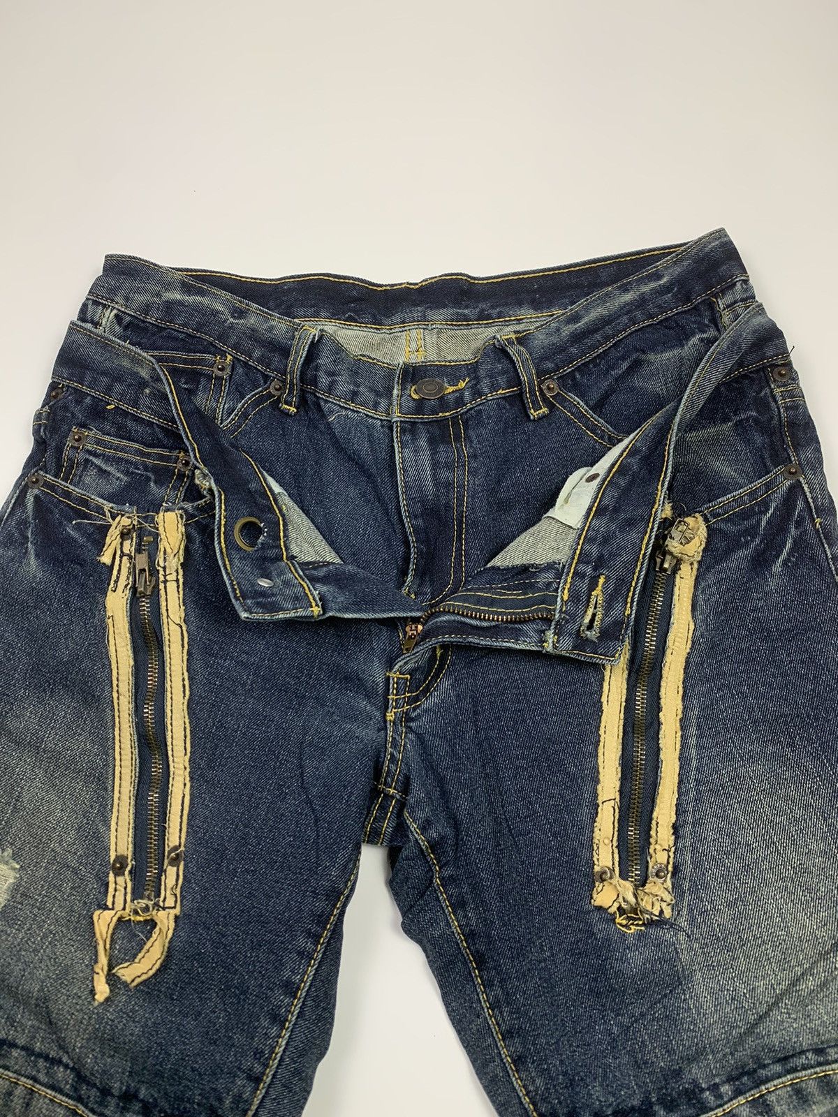 Hysteric Glamour × If Six Was Nine × Japanese Brand slowberry multie zip pocket double wist Size US 30 / EU 46 - 7 Thumbnail