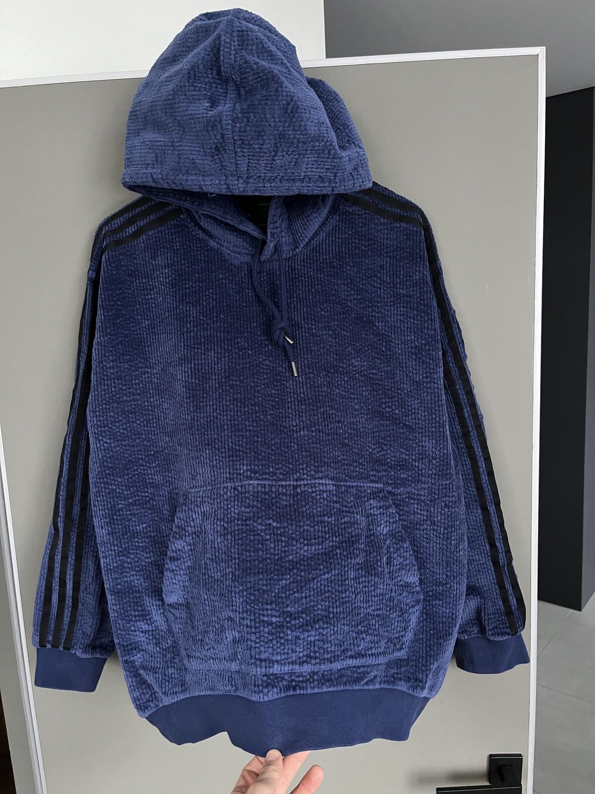 Adidas × Ivy Park Adidas x IVY Park Corduroy Blue Heavy Hoodie Size US S / EU 44-46 / 1 - 6 Thumbnail
