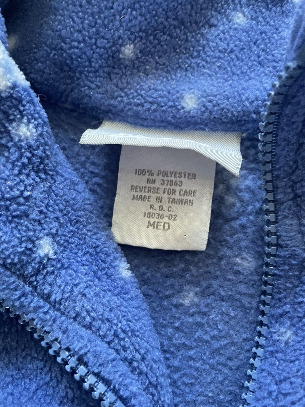 Vintage Winter Wonderland Fleece Zip-up Size US M / EU 48-50 / 2 - 4 Thumbnail