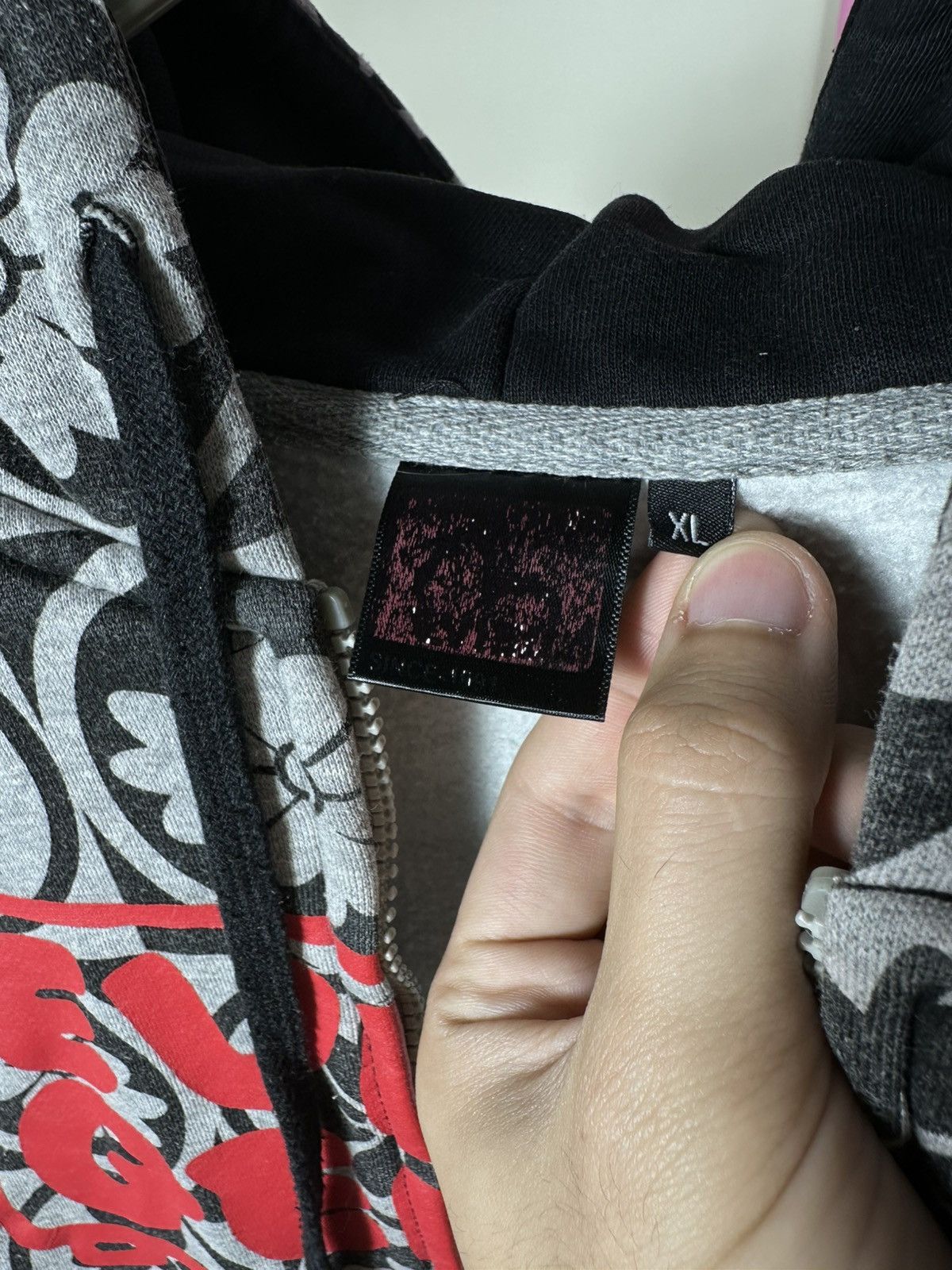 Evisu Evisu Graphic Full Print Zip Hoodie Vintage Embroidered Size US XL / EU 56 / 4 - 16 Thumbnail