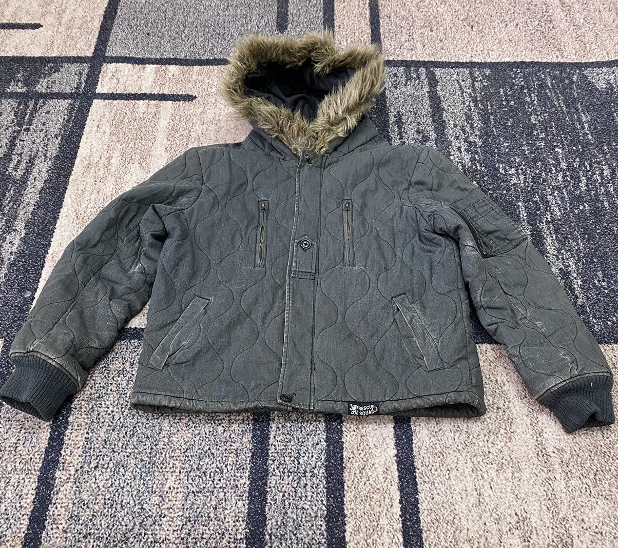 If Six Was Nine × Le Grande Bleu (L.G.B.) Japanese Brand Rescue Squad Absolute Rescue Jacket Size US M / EU 48-50 / 2 - 4 Thumbnail